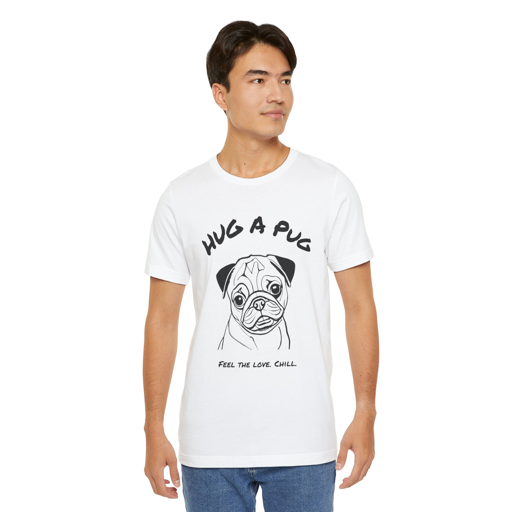 Pug T Shirt | Hug a Pug