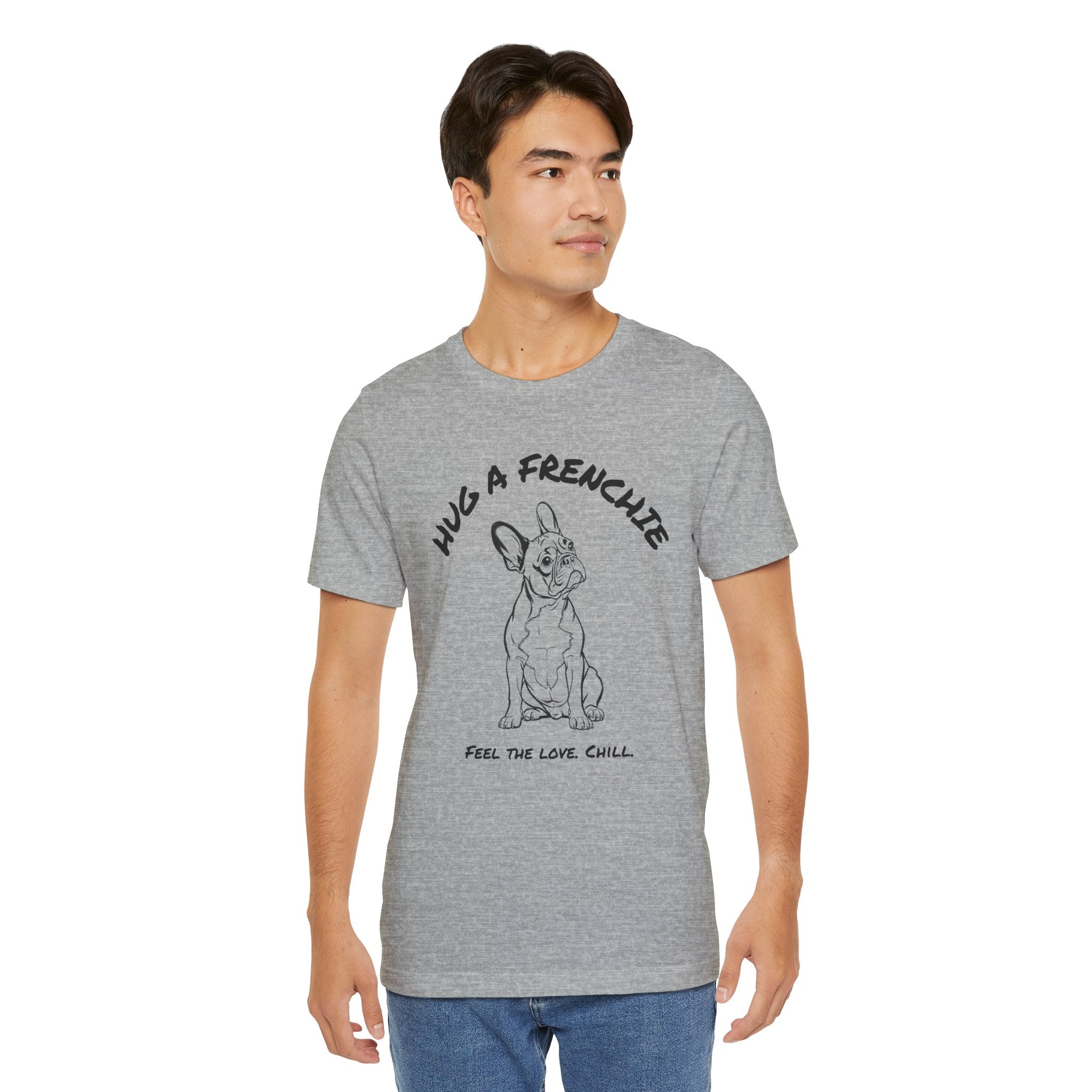 French Bulldog T Shirt | Hug a Frenchie