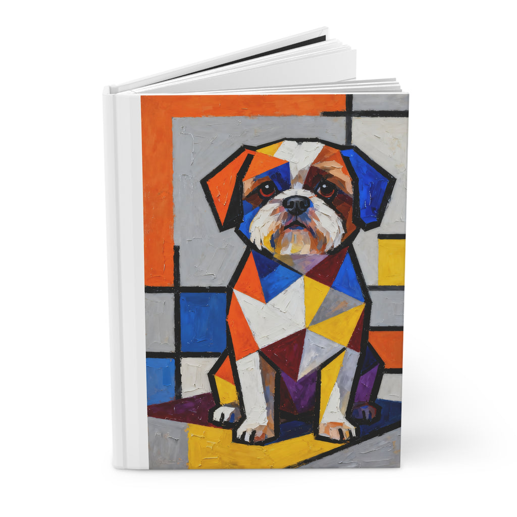 Shih Tzu Notebook | Living Work of Art Collection | Cubist Style