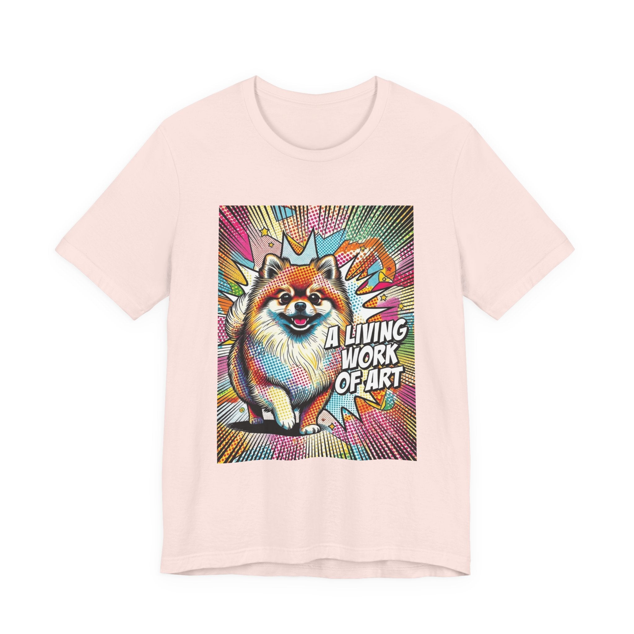 Pomeranien T Shirt | Living Work of Art Collection | Pop Art