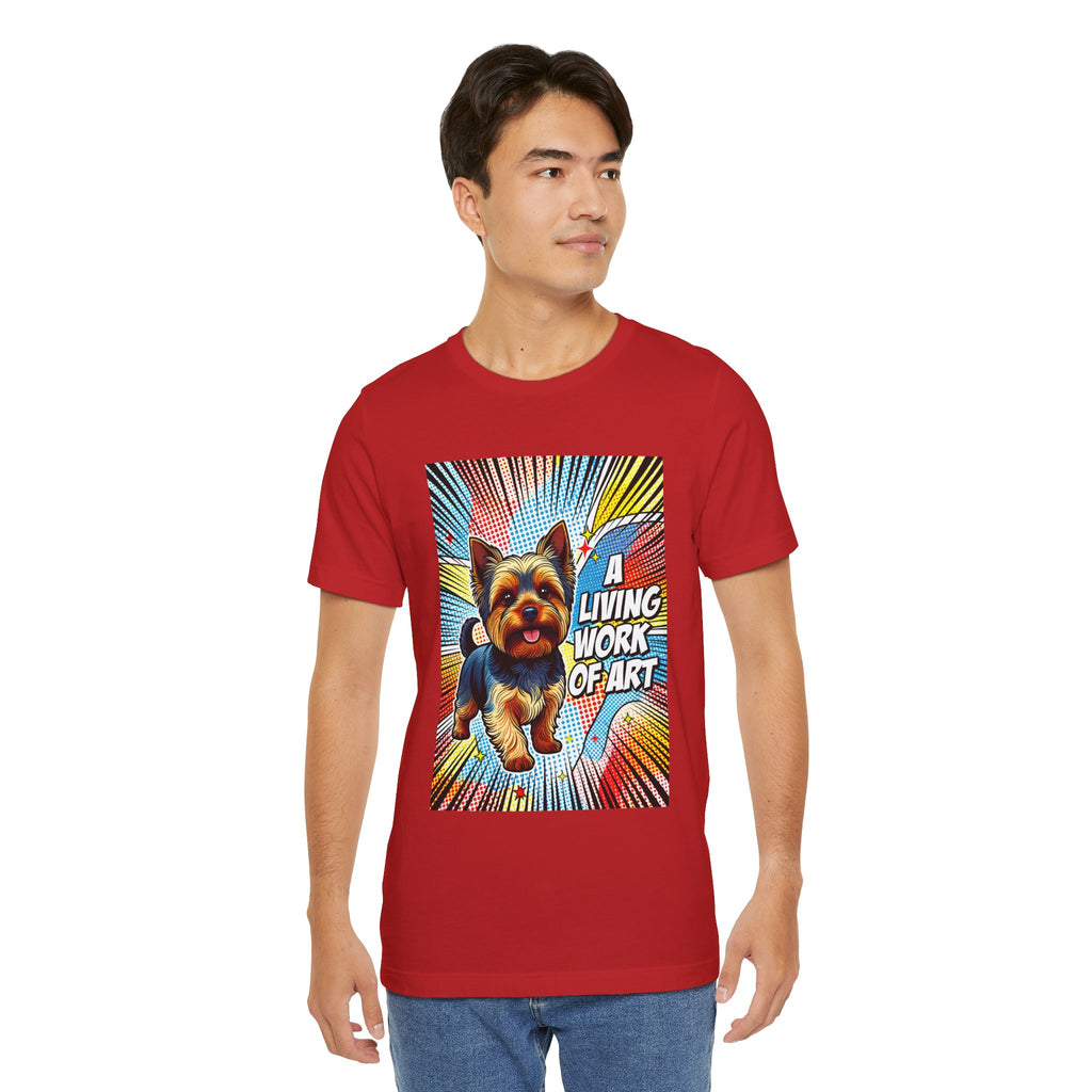 Yorkshire Terrier T Shirt | Living Work of Art Collection | Pop Art