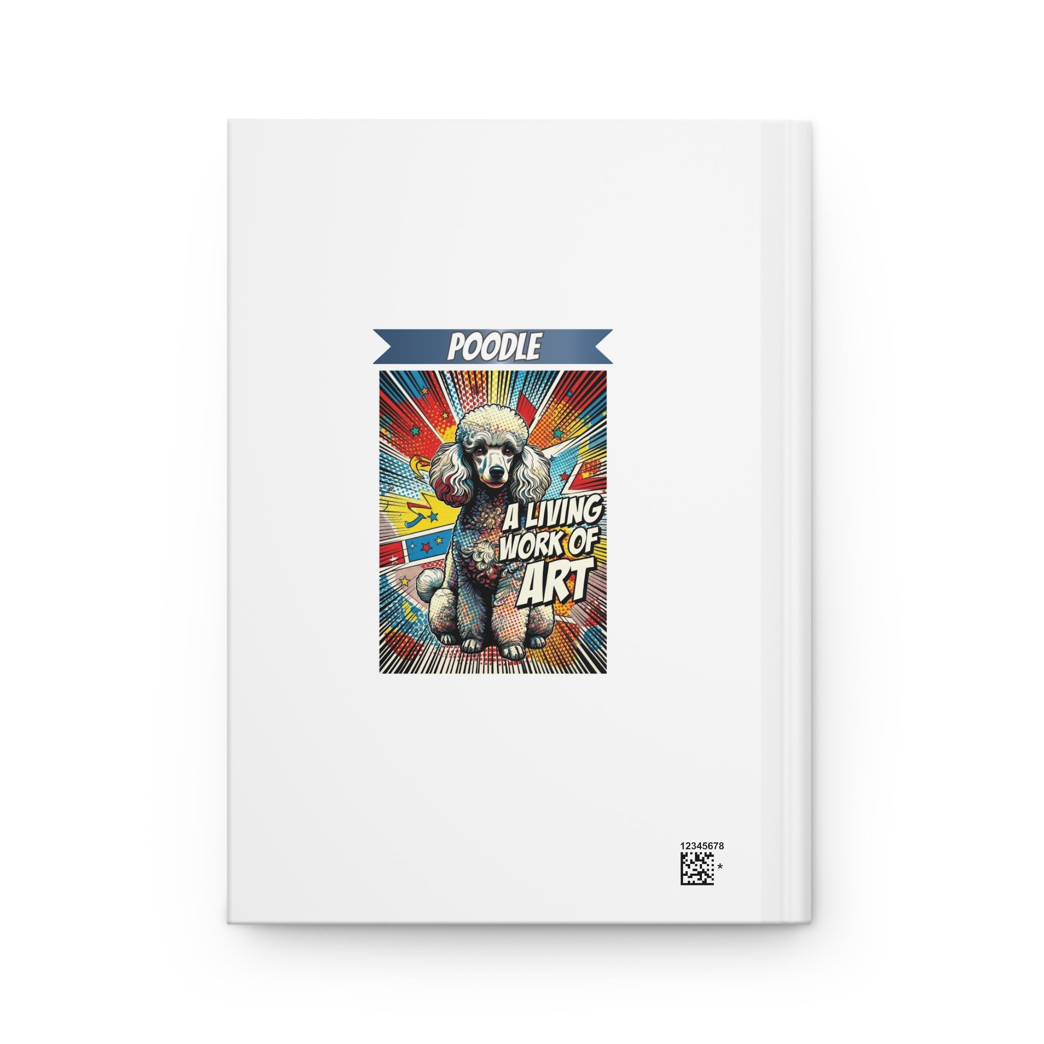 Poodle Notebook | Living Work of Art Collection | Pop Art