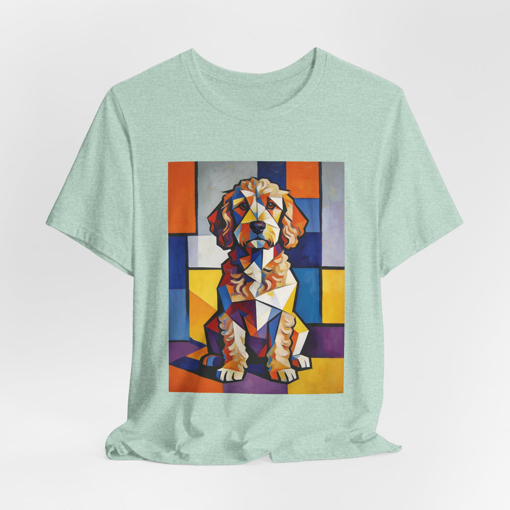 Cockapoo T Shirt | Living Work of Art Collection | Cubist Style