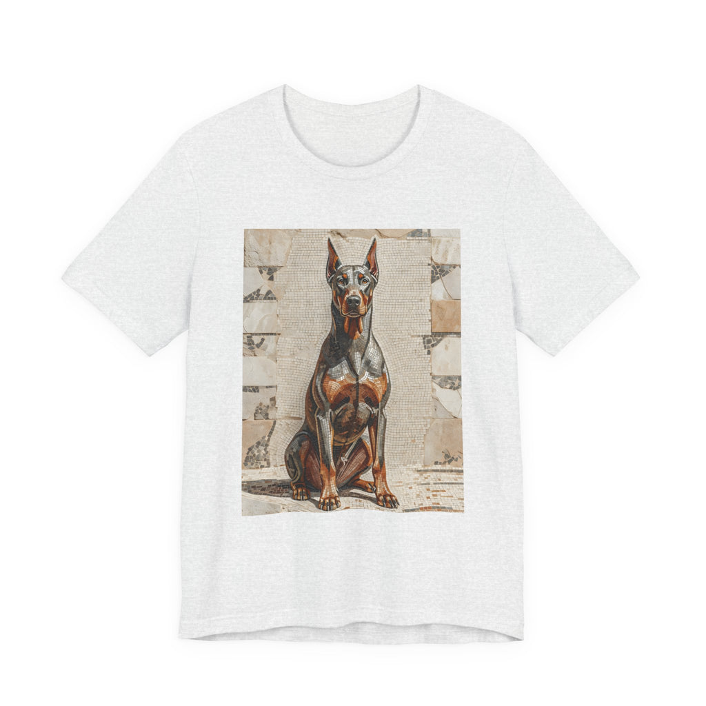 Doberman Pinscher T Shirt | Living Work of Art Collection | Mosaic Style