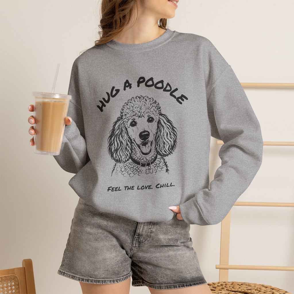 Poodle Sweatshirt | Hug A Poodle