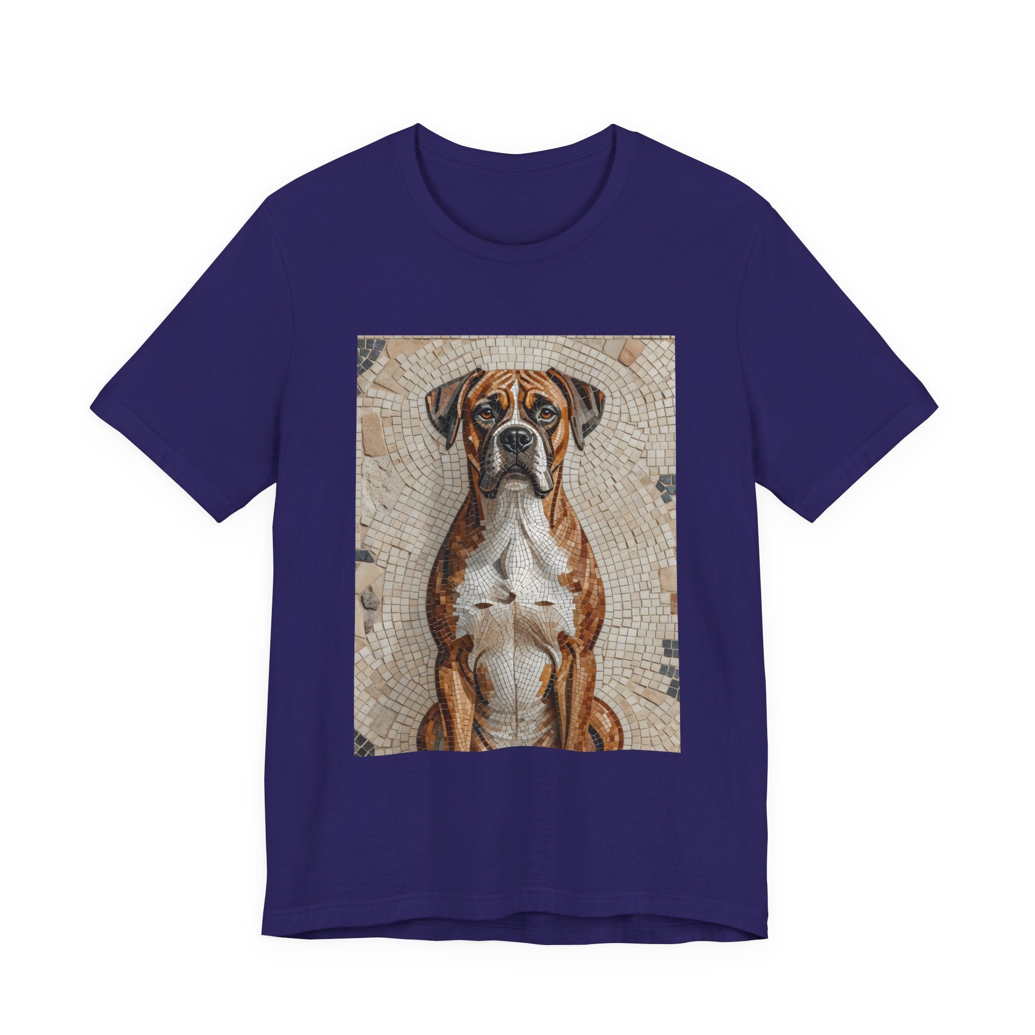 Boxer T Shirt | Living Work of Art Collection | Mosaic Style
