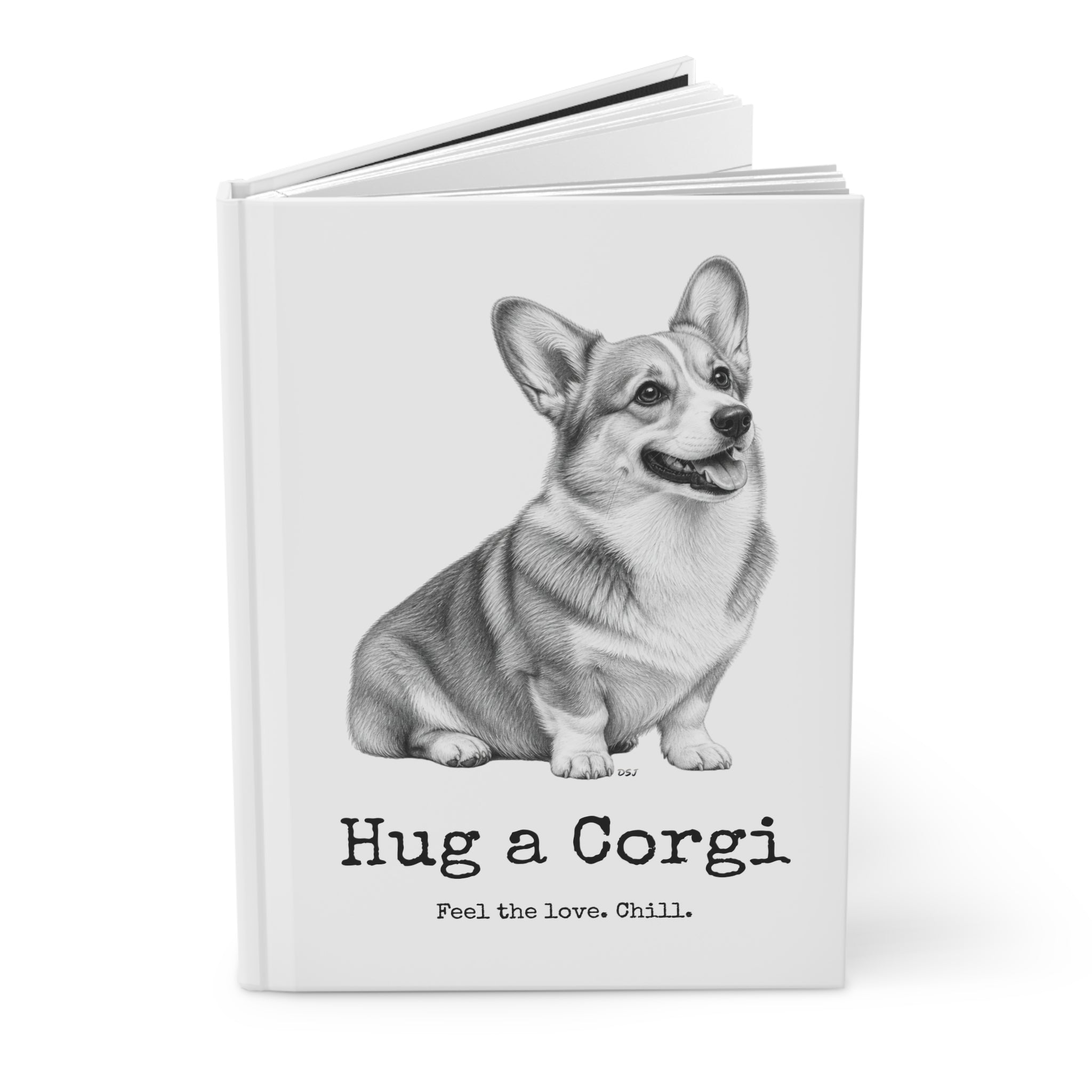 Corgi Notebook | Hug a Corgi