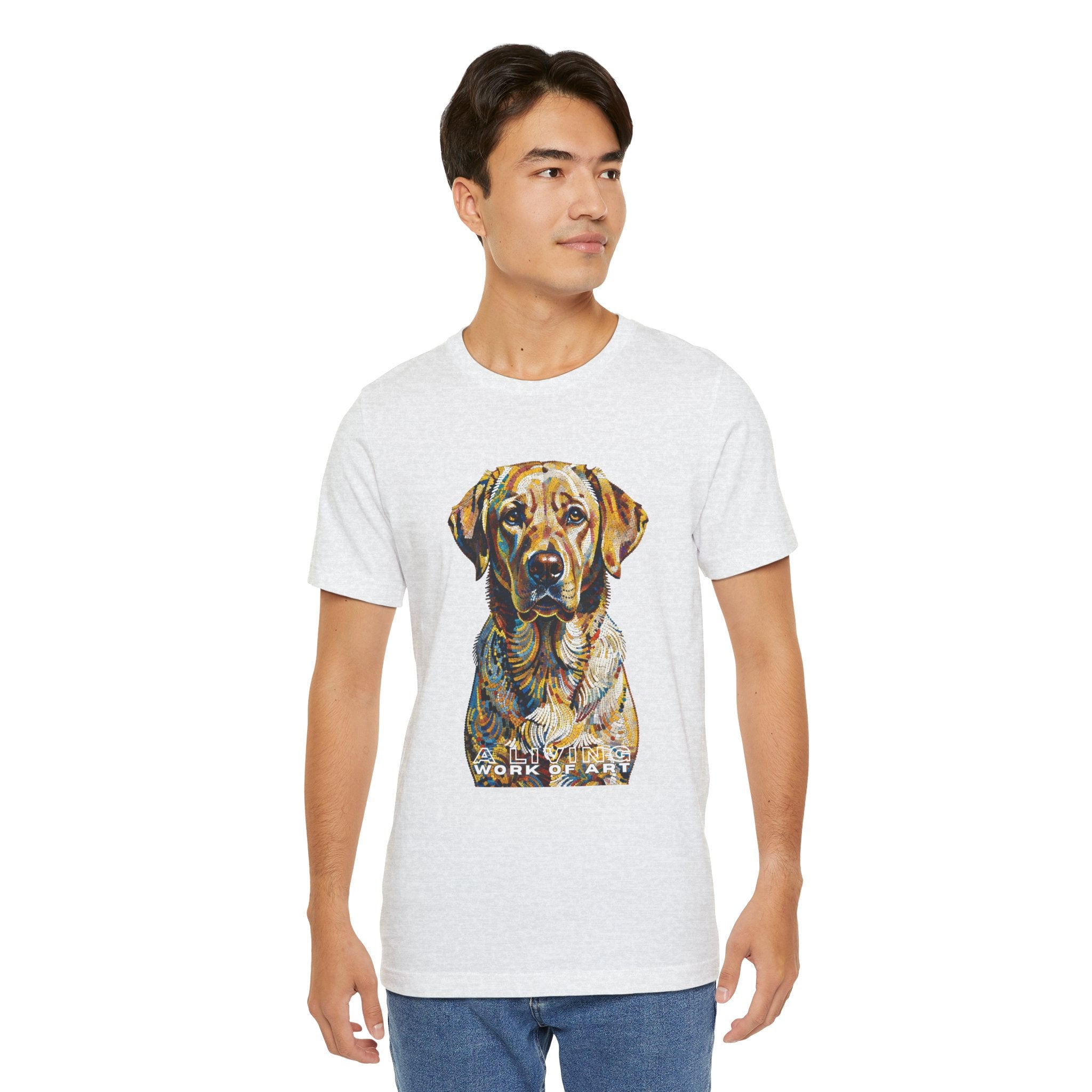 Labrador Retriever T Shirt | Living Work of Art Collection | Pointillism Style