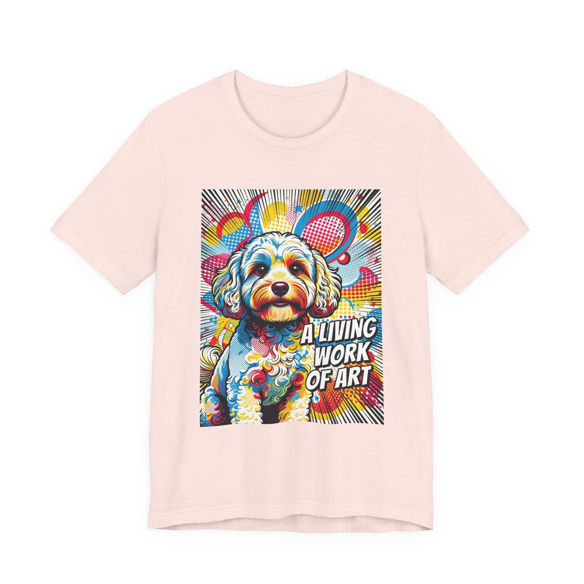 Cavapoo T Shirt | Living Work of Art Collection | Pop Art
