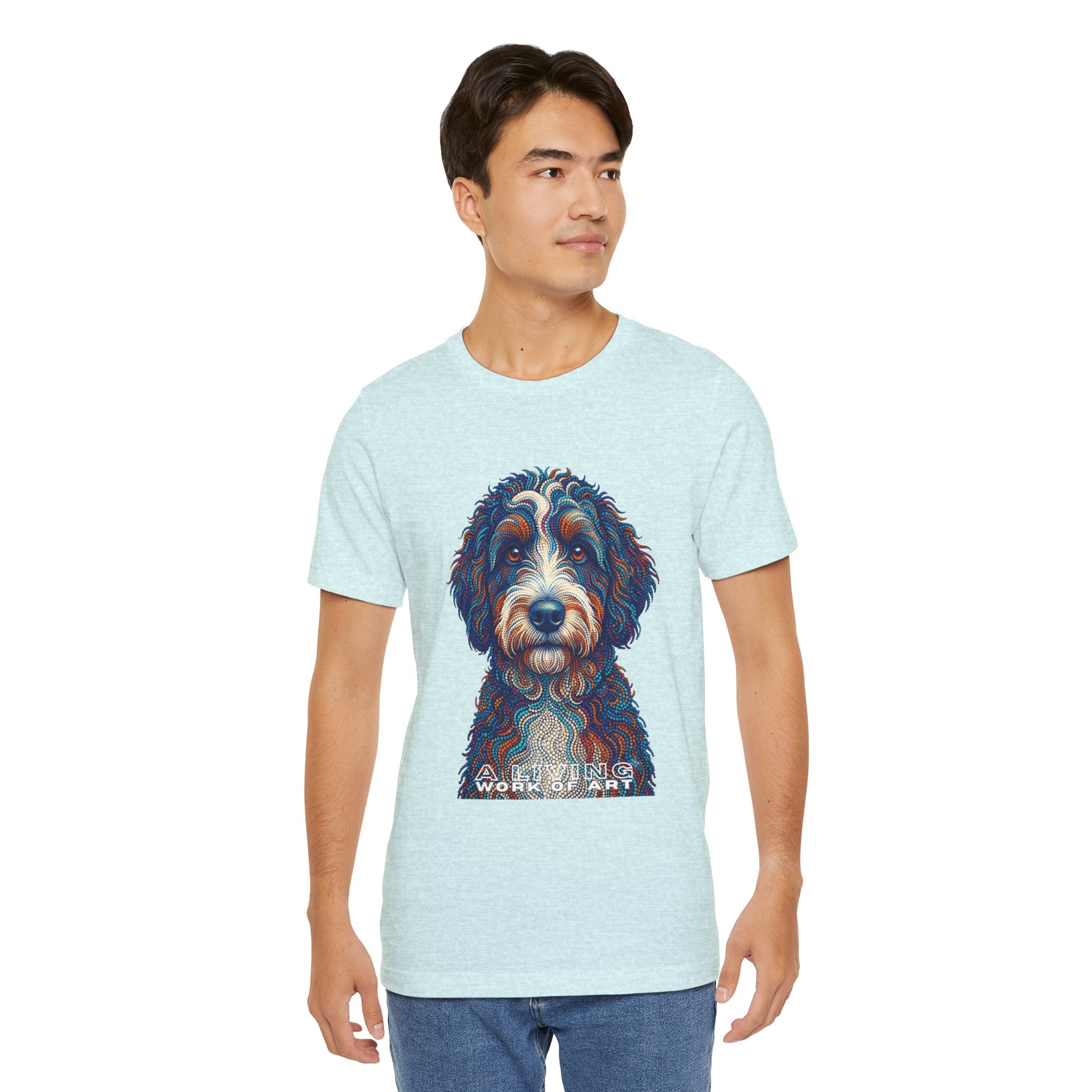 Berenedoodle T Shirt | Living Work of Art Collection | Pointillism Style