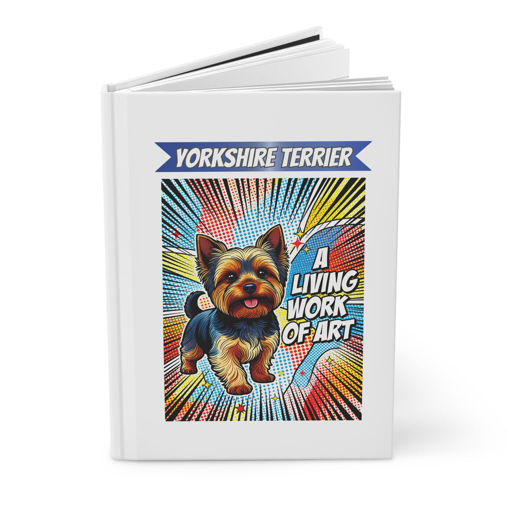 Yorkshire Terrier Notebook | Living Work of Art Collection | Pop Art
