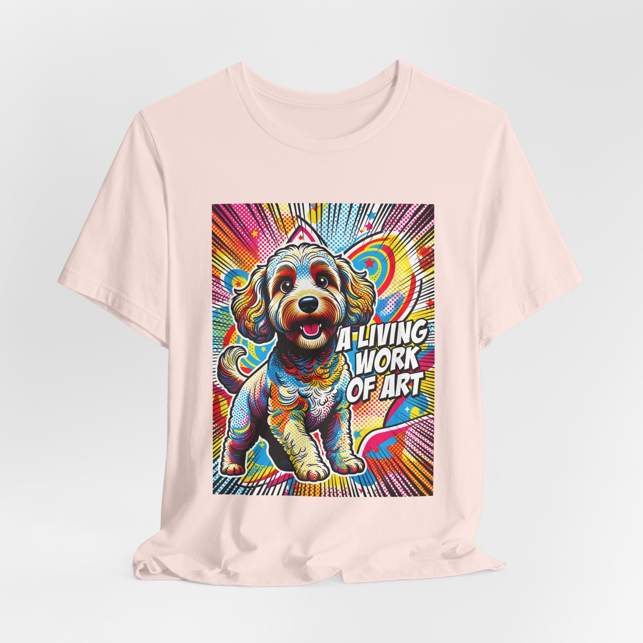 Schnoodle T Shirt | Living Work of Art Collection | Pop Art