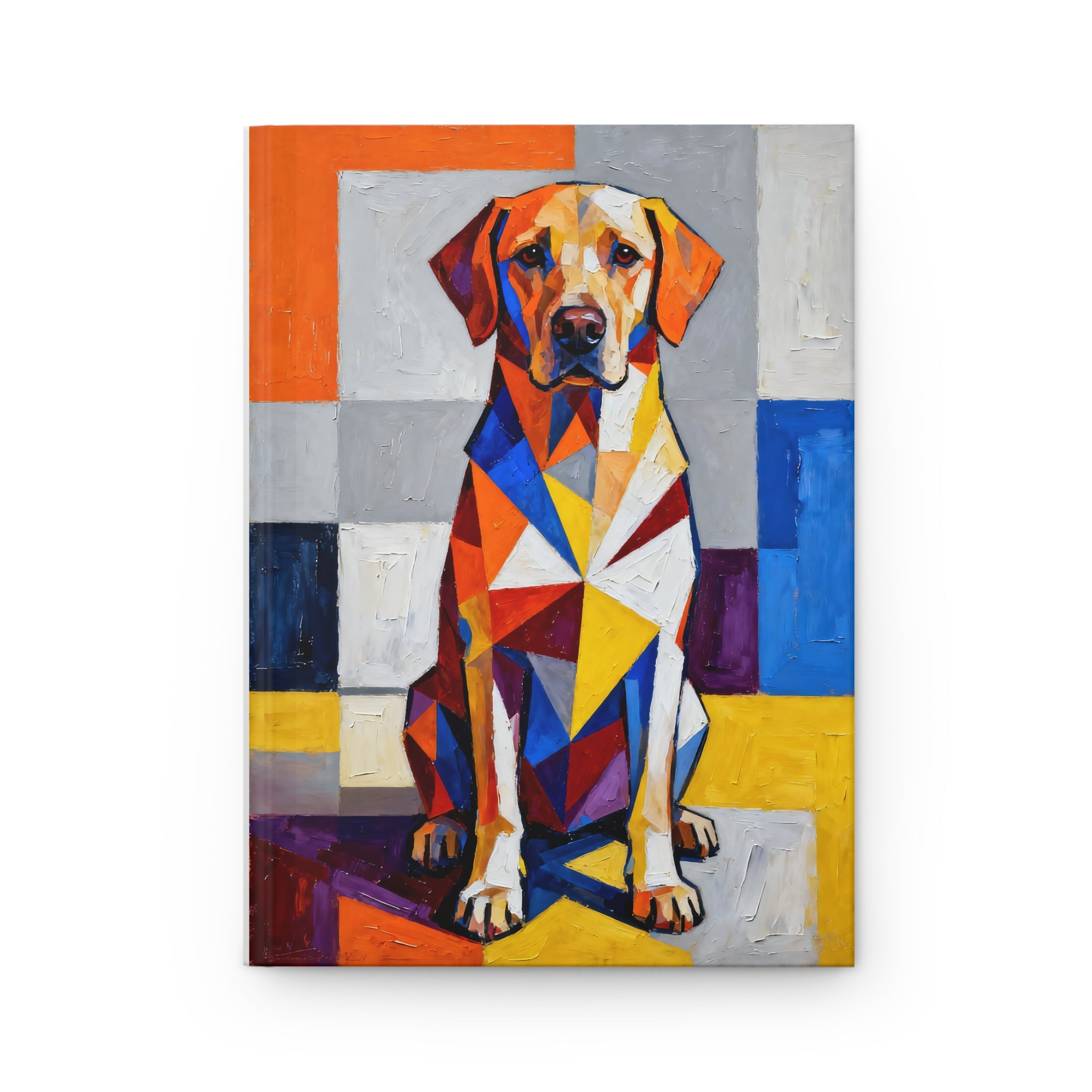 Labrador Retriever Notebook | Living Work of Art Collection | Cubist Style