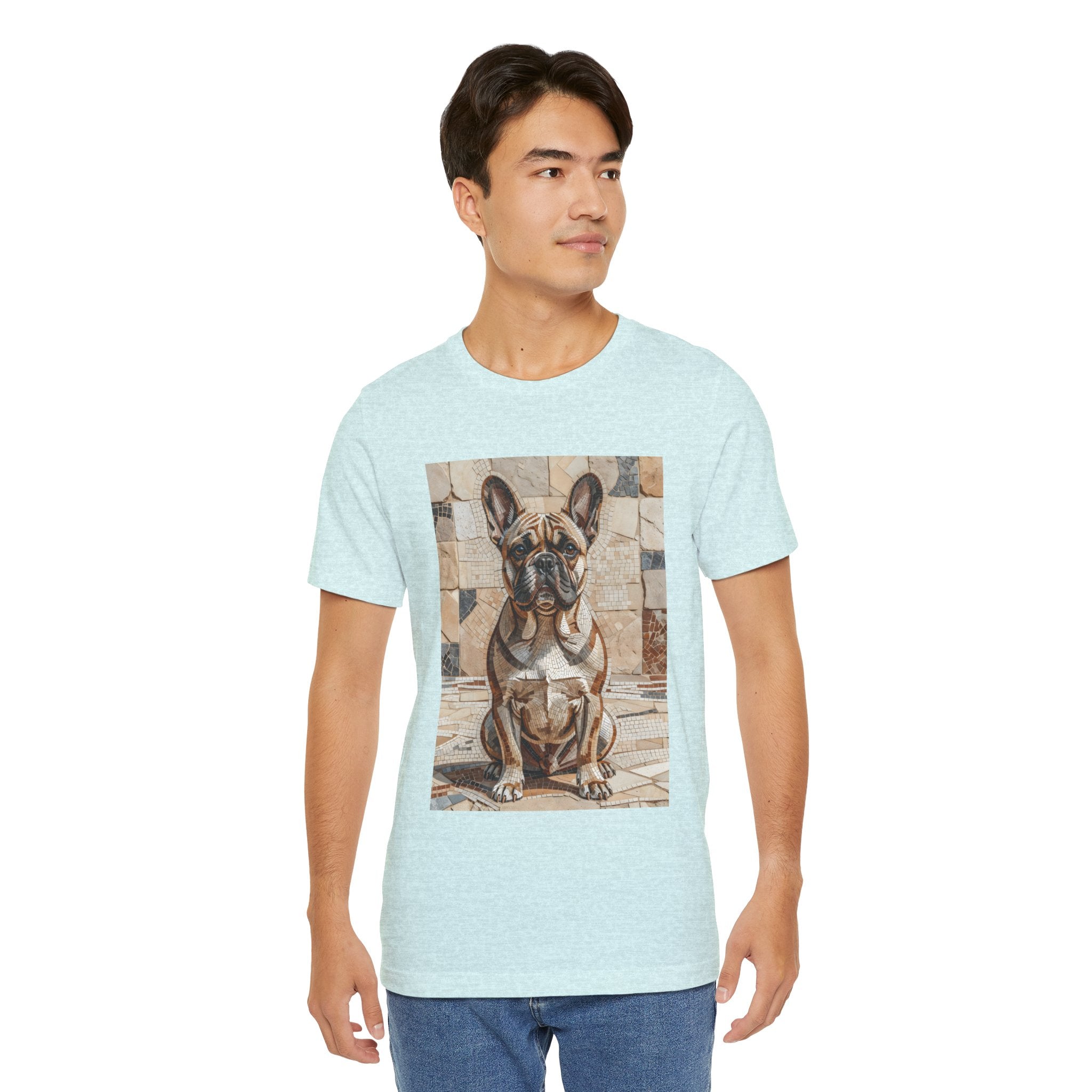 French Bulldog T Shirt | Living Work of Art Collection | Mosaic Style