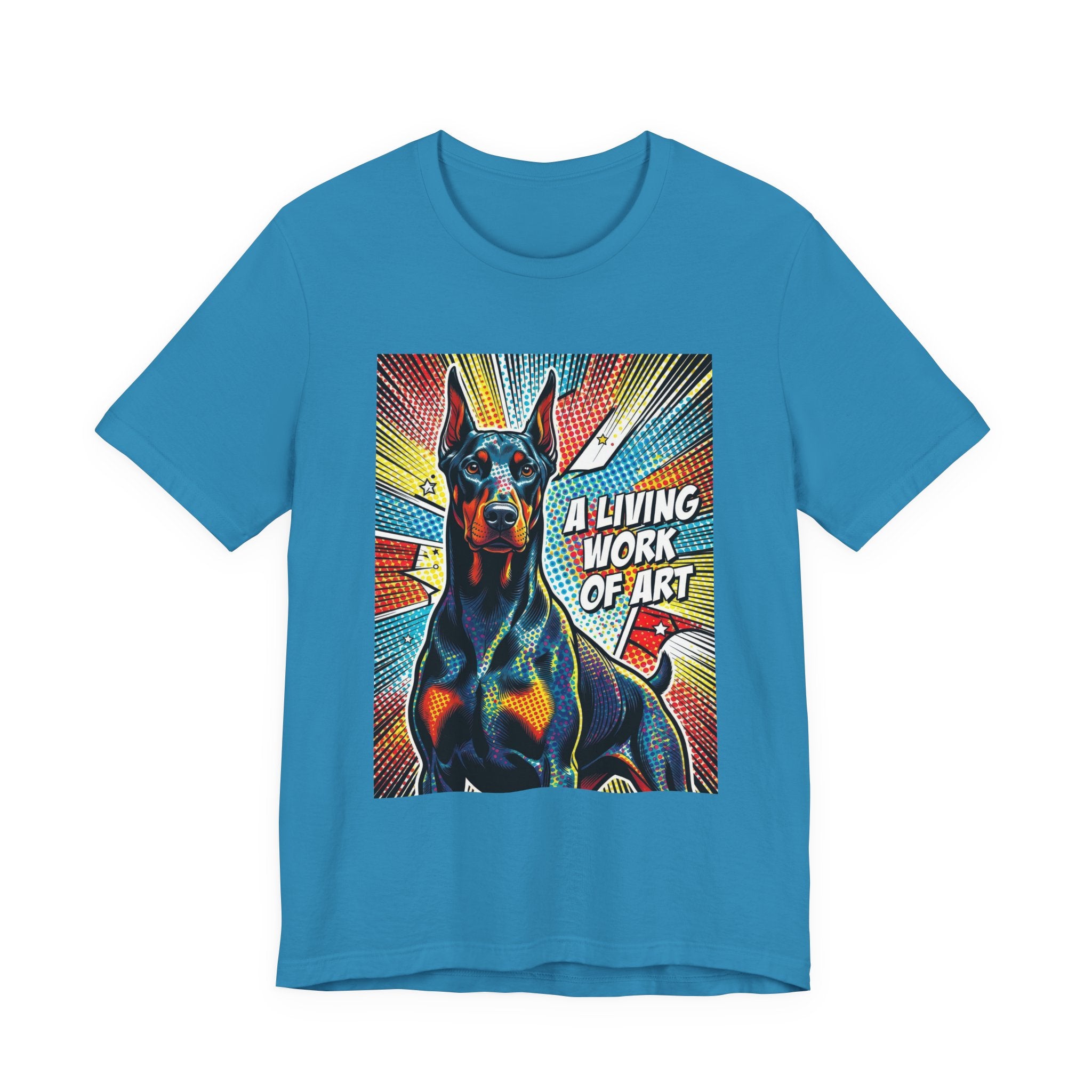 Doberman Pinscher T Shirt | Living Work of Art Collection | Pop Art