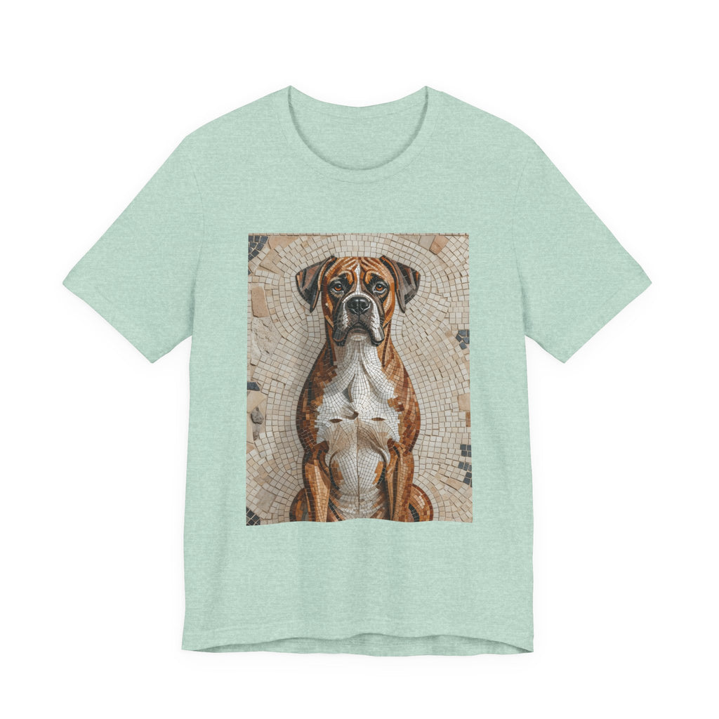 Boxer T Shirt | Living Work of Art Collection | Mosaic Style