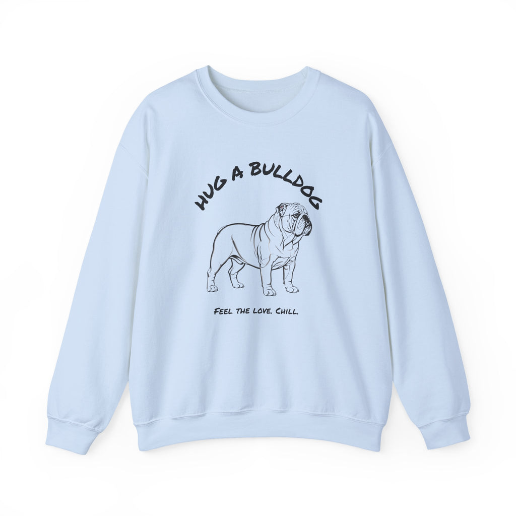 Bulldog Sweatshirt | Hug A Bulldog