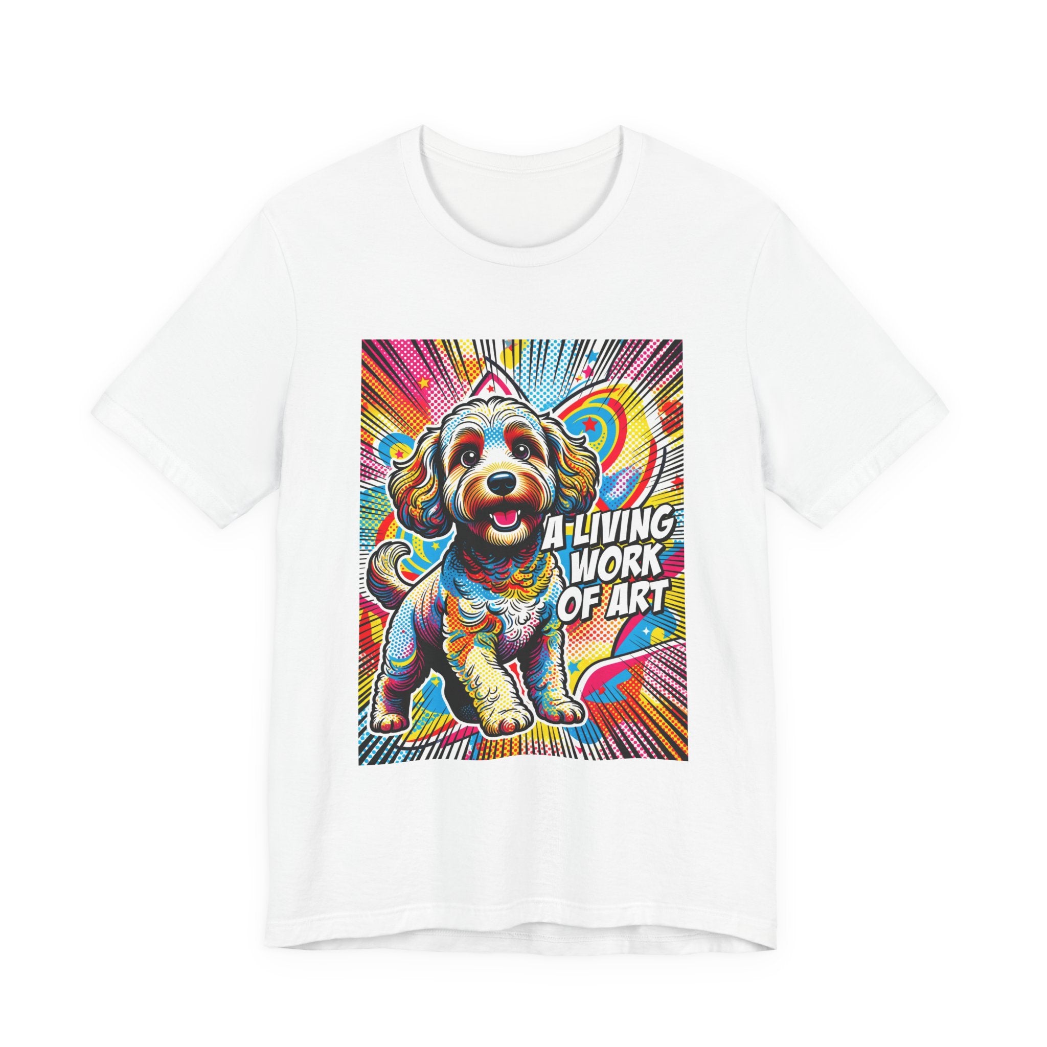 Schnoodle T Shirt | Living Work of Art Collection | Pop Art