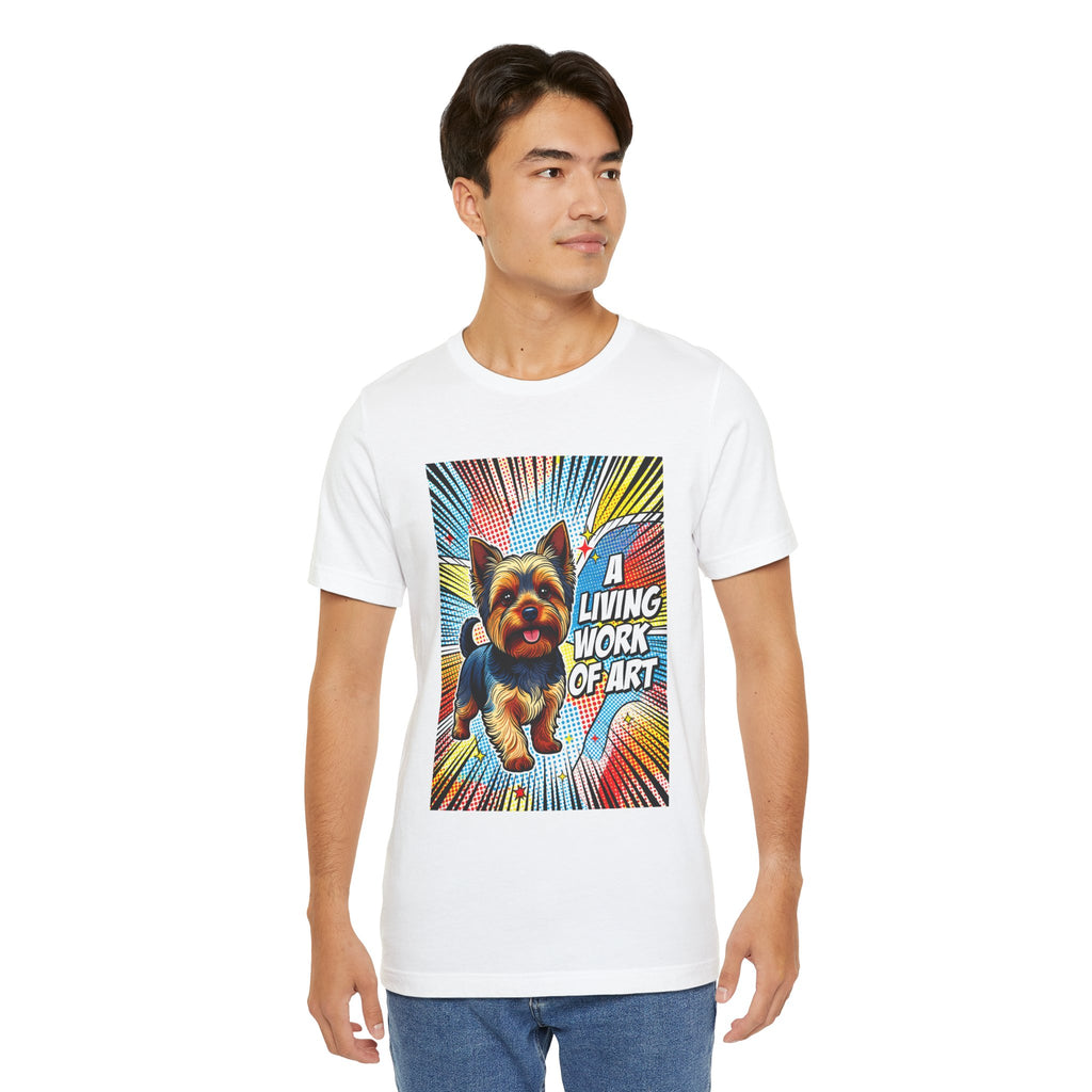 Yorkshire Terrier T Shirt | Living Work of Art Collection | Pop Art