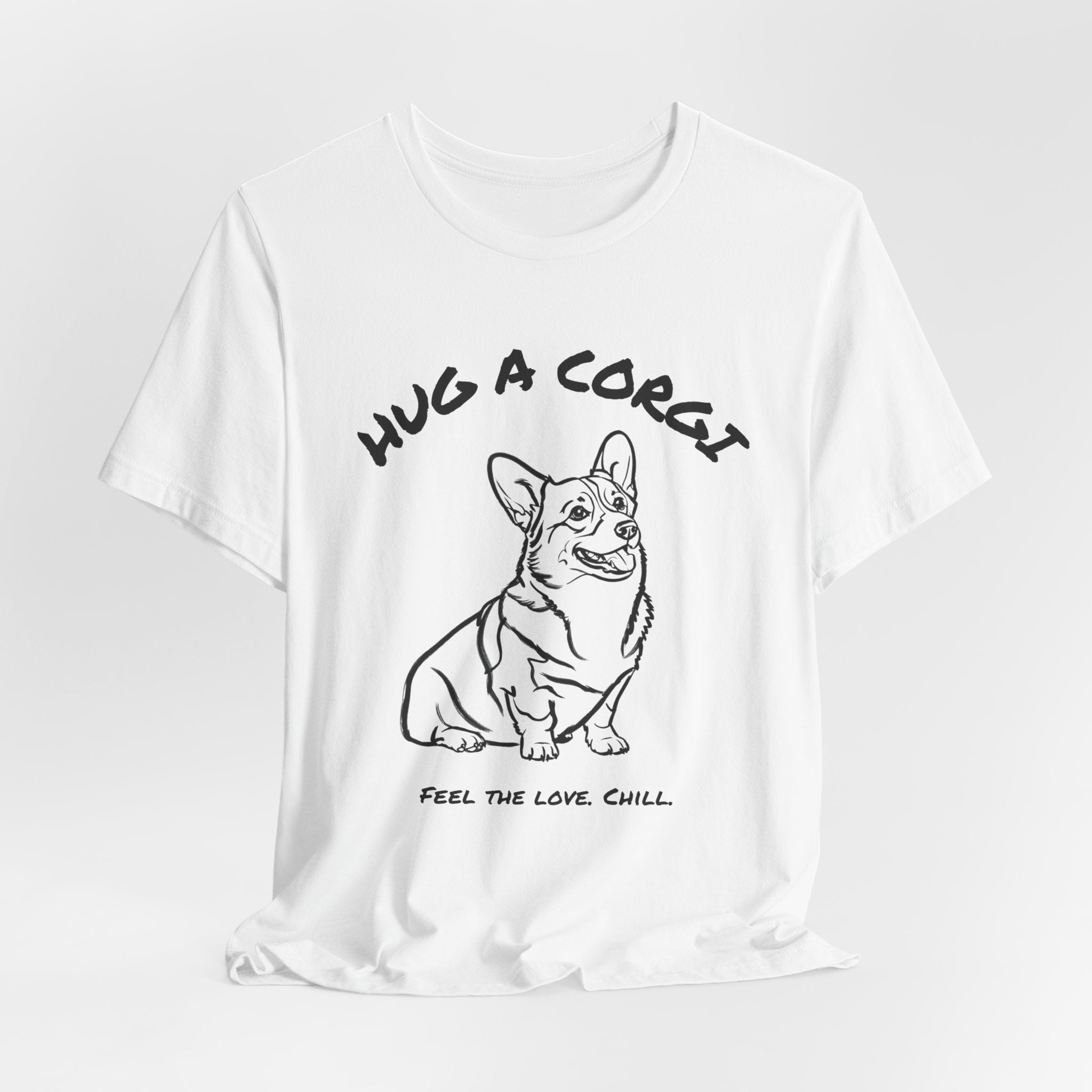 Corgi T Shirt | Hug a Corgi