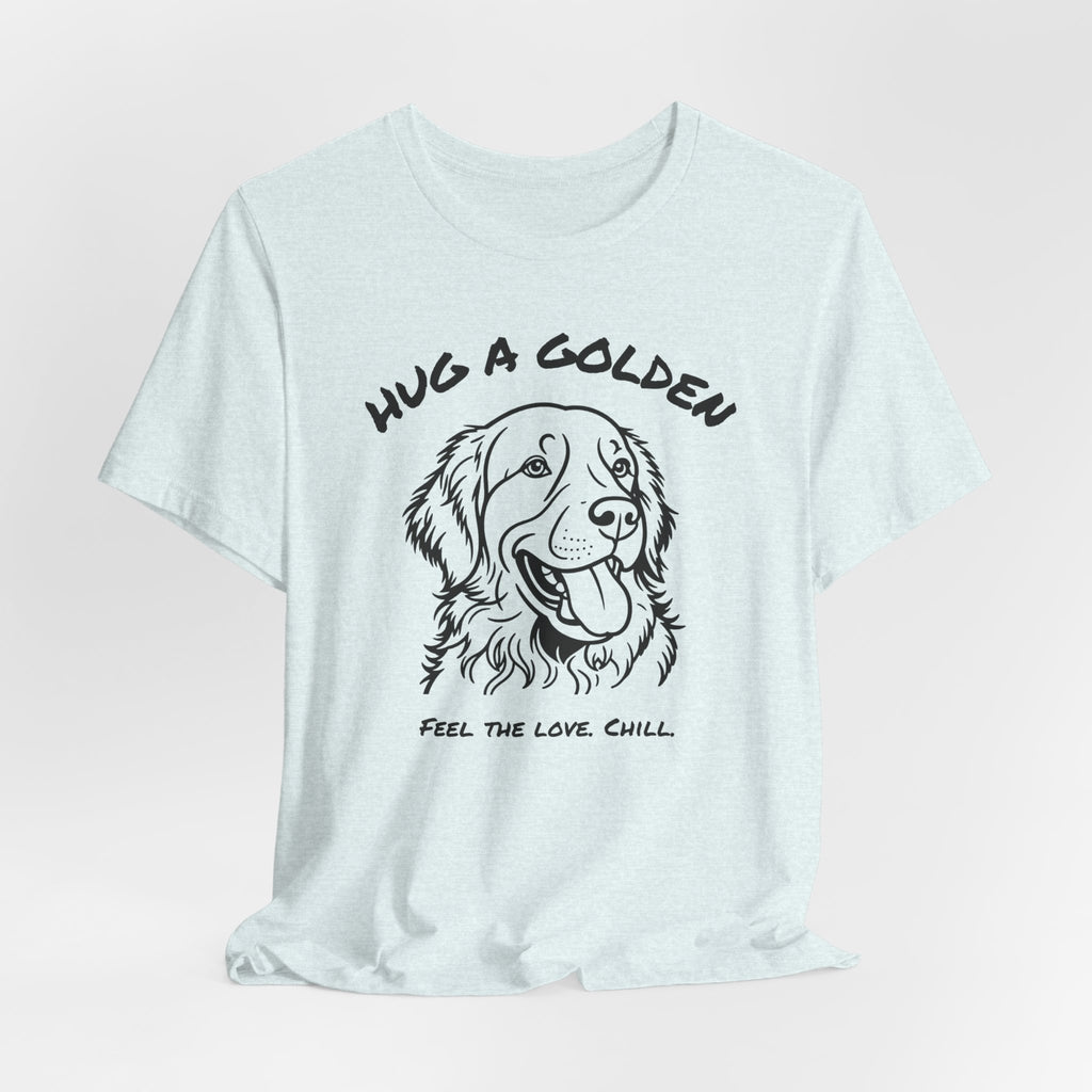 Golden Retriever T Shirt | Hug a Golden