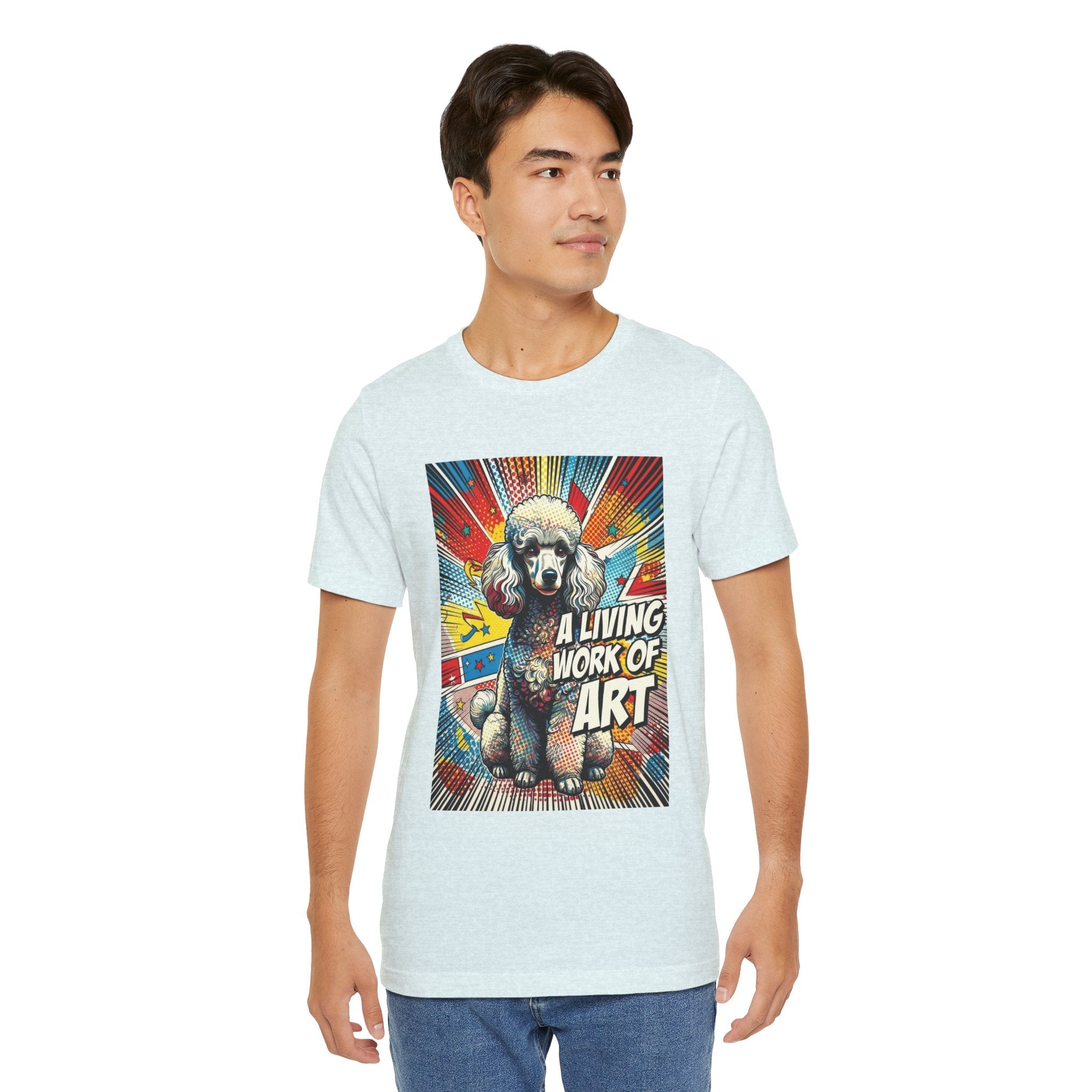 Poodle T Shirt | Living Work of Art Collection | Pop Art