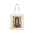 Bernese Mountain Dog Tote Bag | Living Work of Art Collection | Mosaic Style