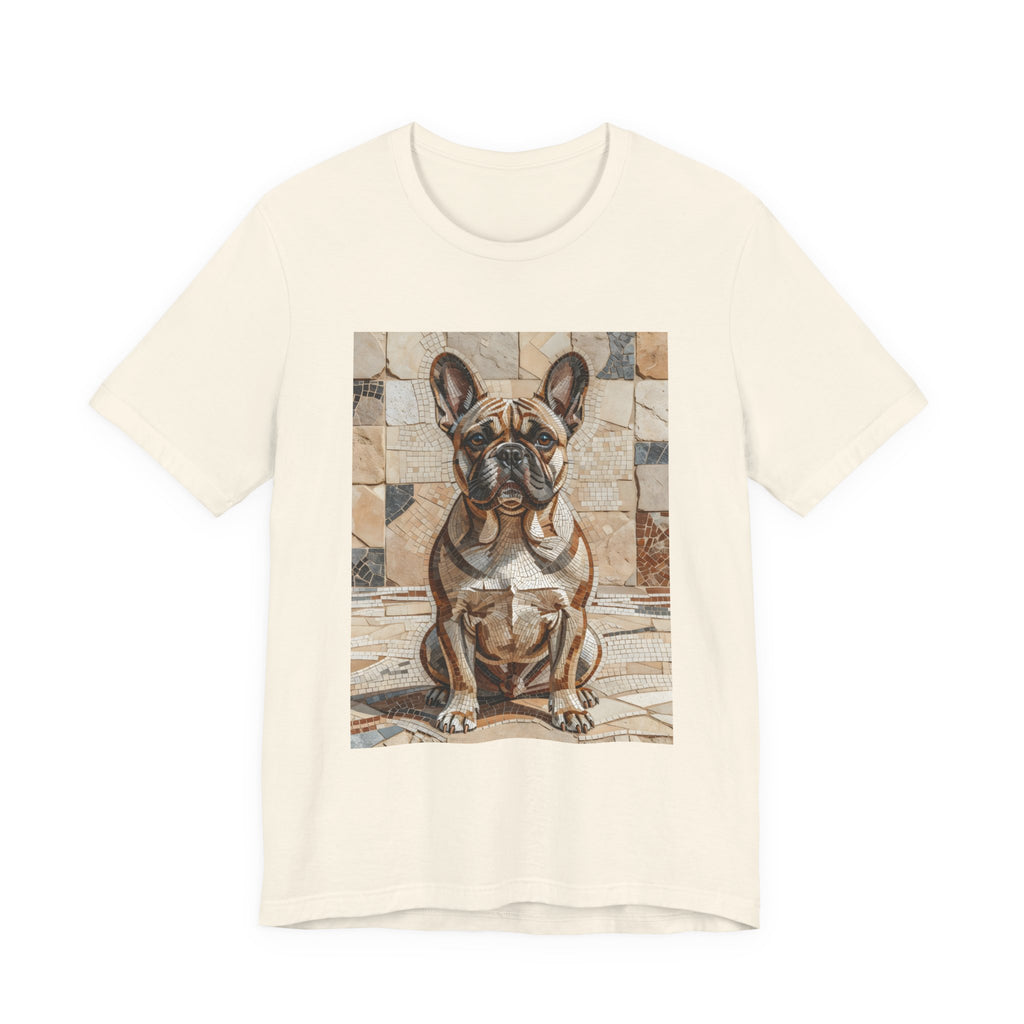 French Bulldog T Shirt | Living Work of Art Collection | Mosaic Style