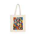 Bernedoodle Tote Bag | Living Work of Art Collection | Cubist Style