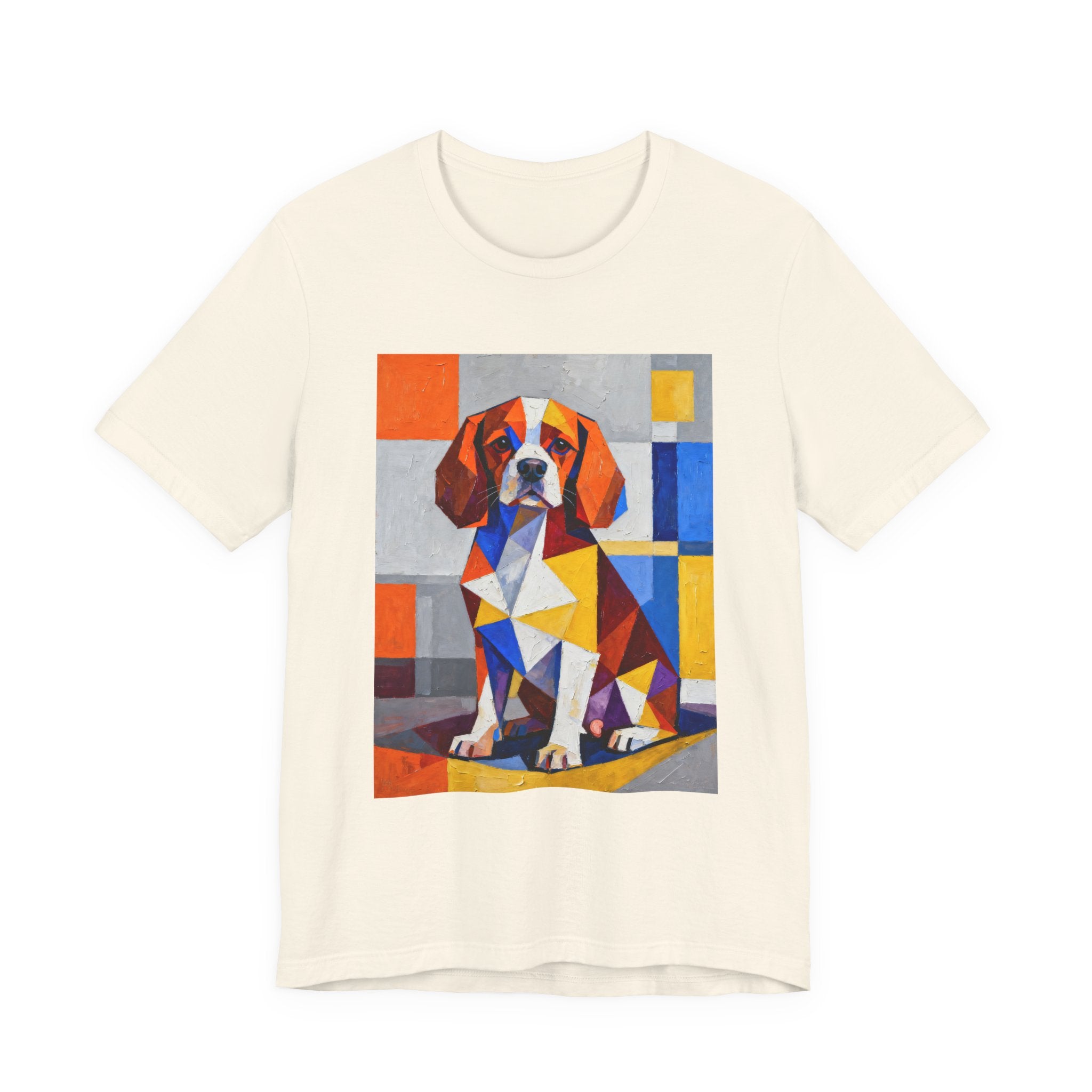 Cavalier King Charles Spaniel T Shirt | Living Work of Art Collection | Cubist Style