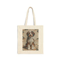 Bernedoodle Tote Bag | Living Work of Art Collection | Mosaic Style