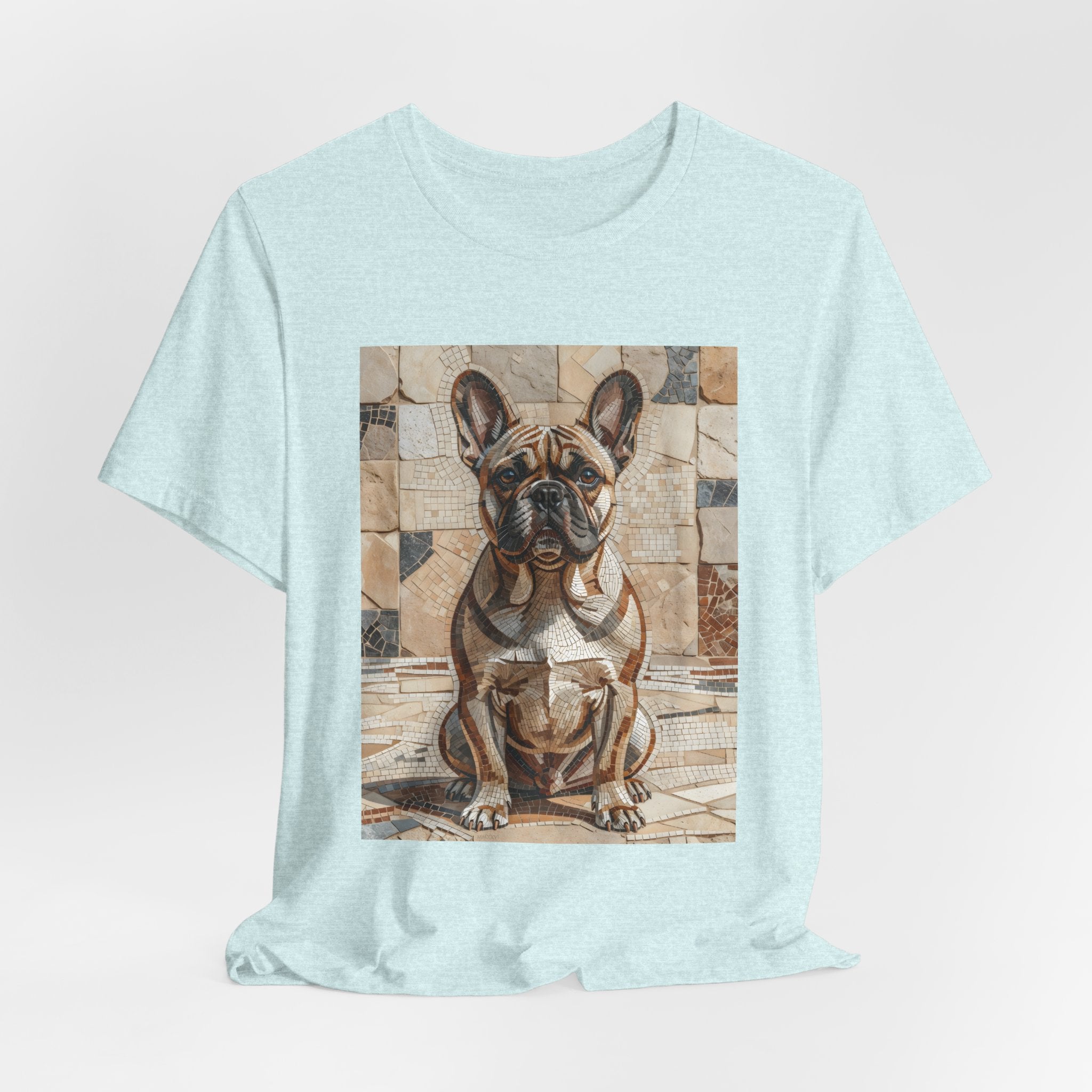French Bulldog T Shirt | Living Work of Art Collection | Mosaic Style