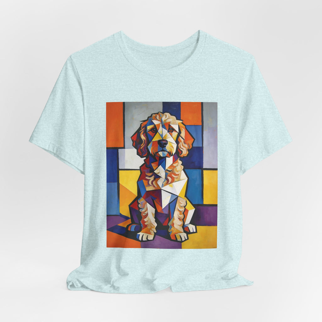 Cockapoo T Shirt | Living Work of Art Collection | Cubist Style