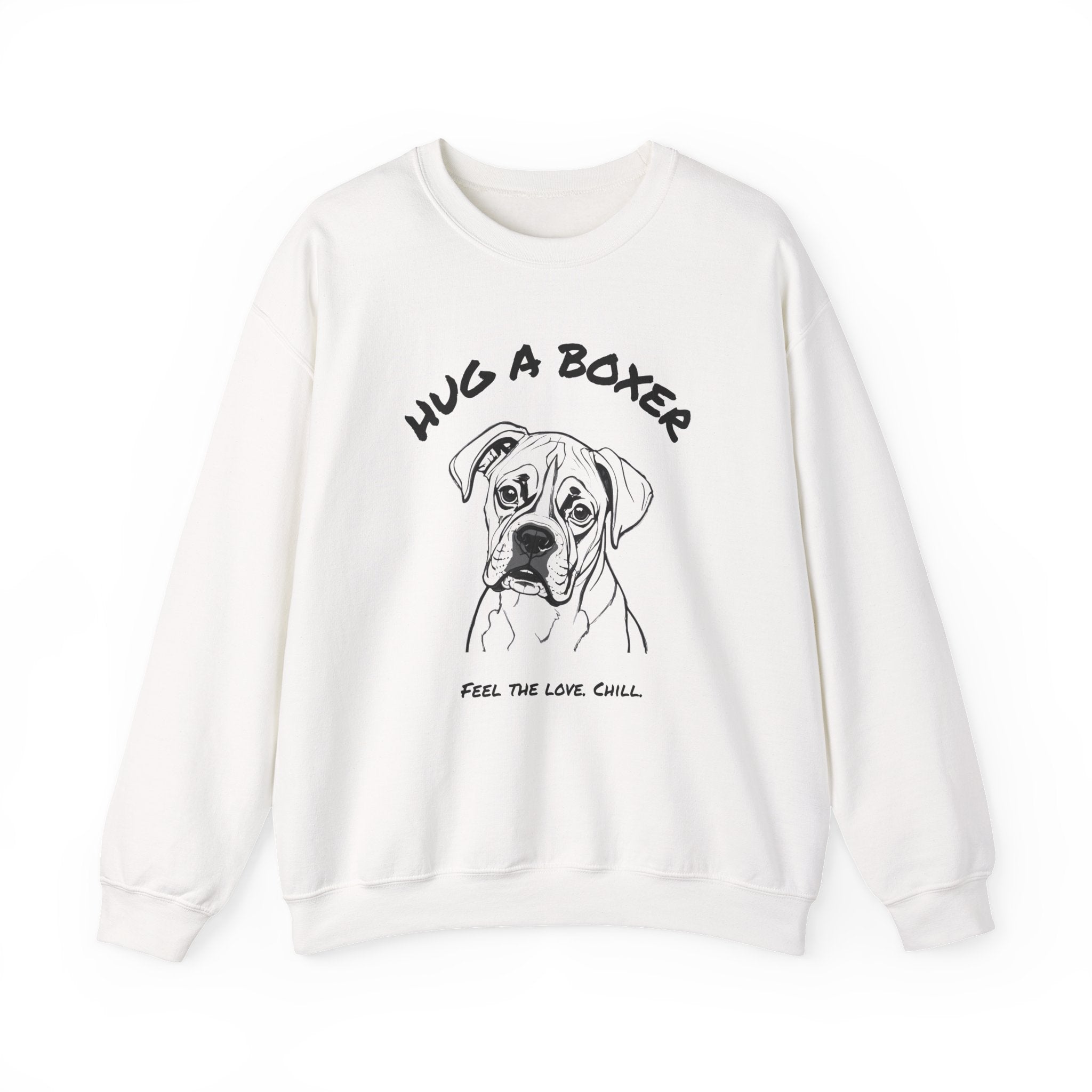 Boxer Sweatshirt | Hug A Boxer