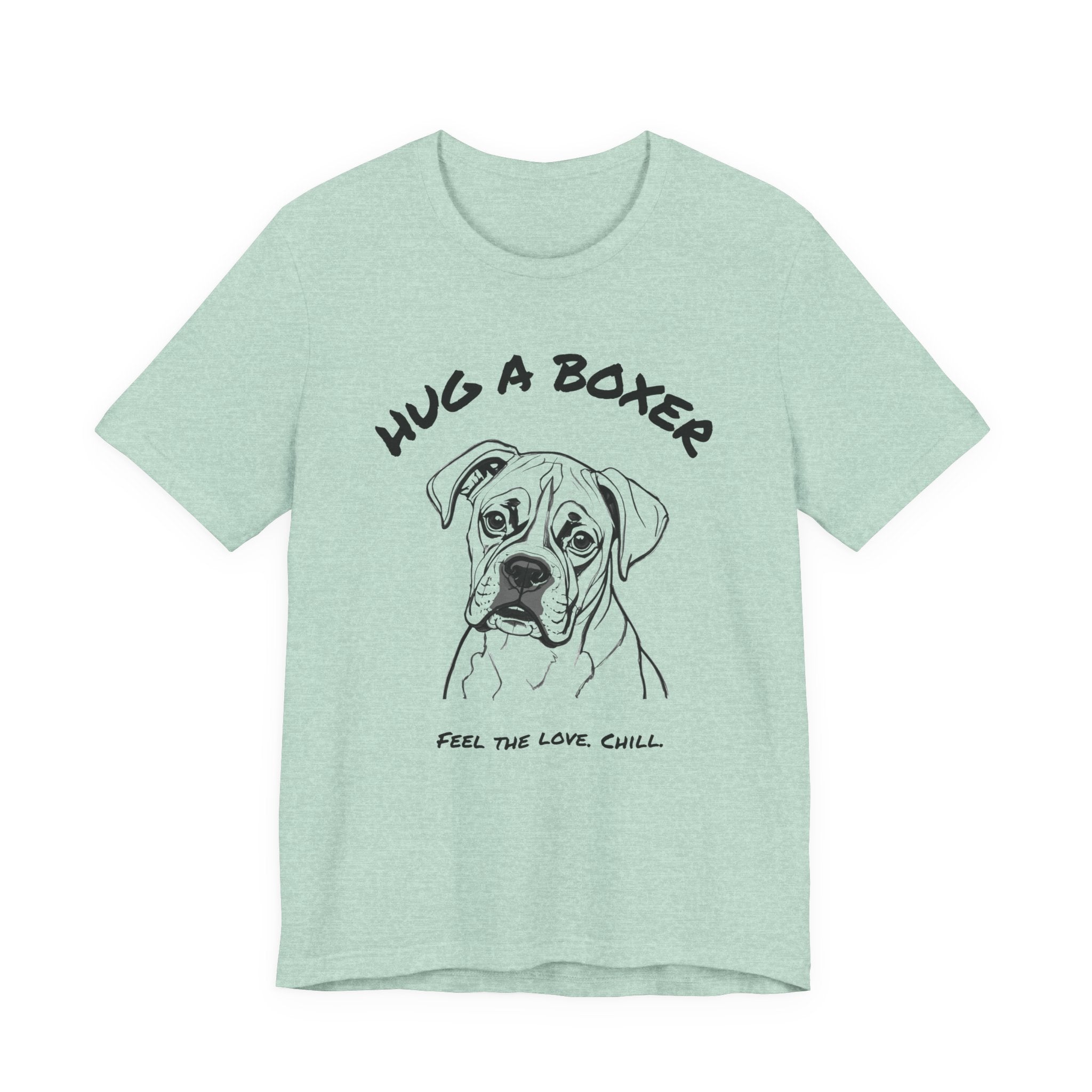 Boxer T Shirt | Hug a Boxer