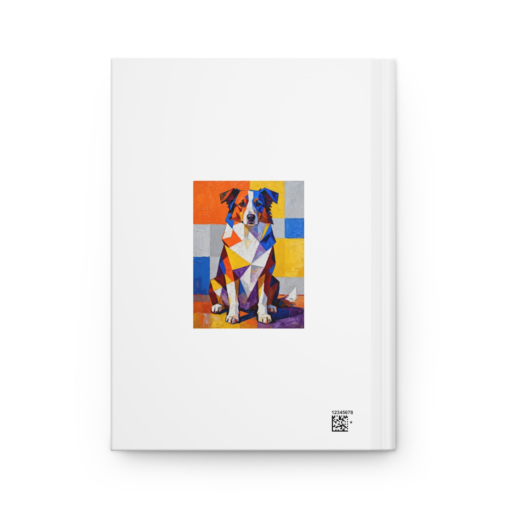 Australian Shepherd Notebook | Living Work of Art Collection | Cubist Style