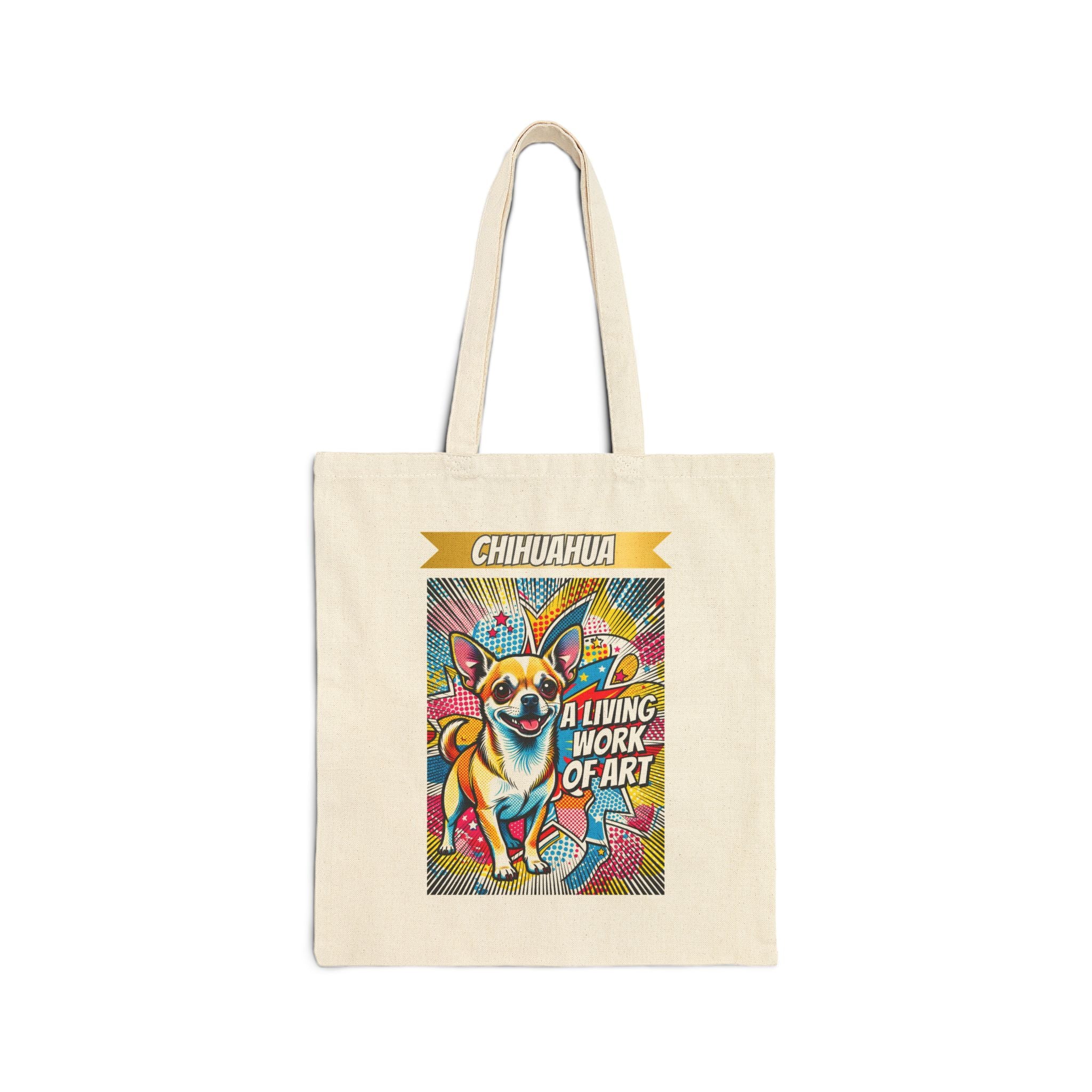 Chihuahua Tote Bag | Living Work of Art Collection | Pop Art