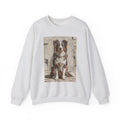 Border Collie Sweatshirt | Living Work of Art Collection | Mosaic Style