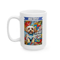 Maltipoo Coffee Mug | Living Work of Art Collection | Pop Art