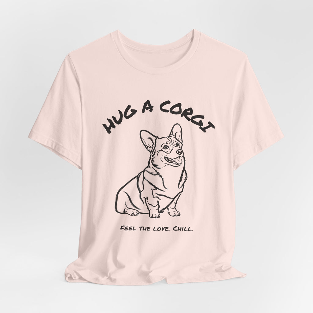 Corgi T Shirt | Hug a Corgi