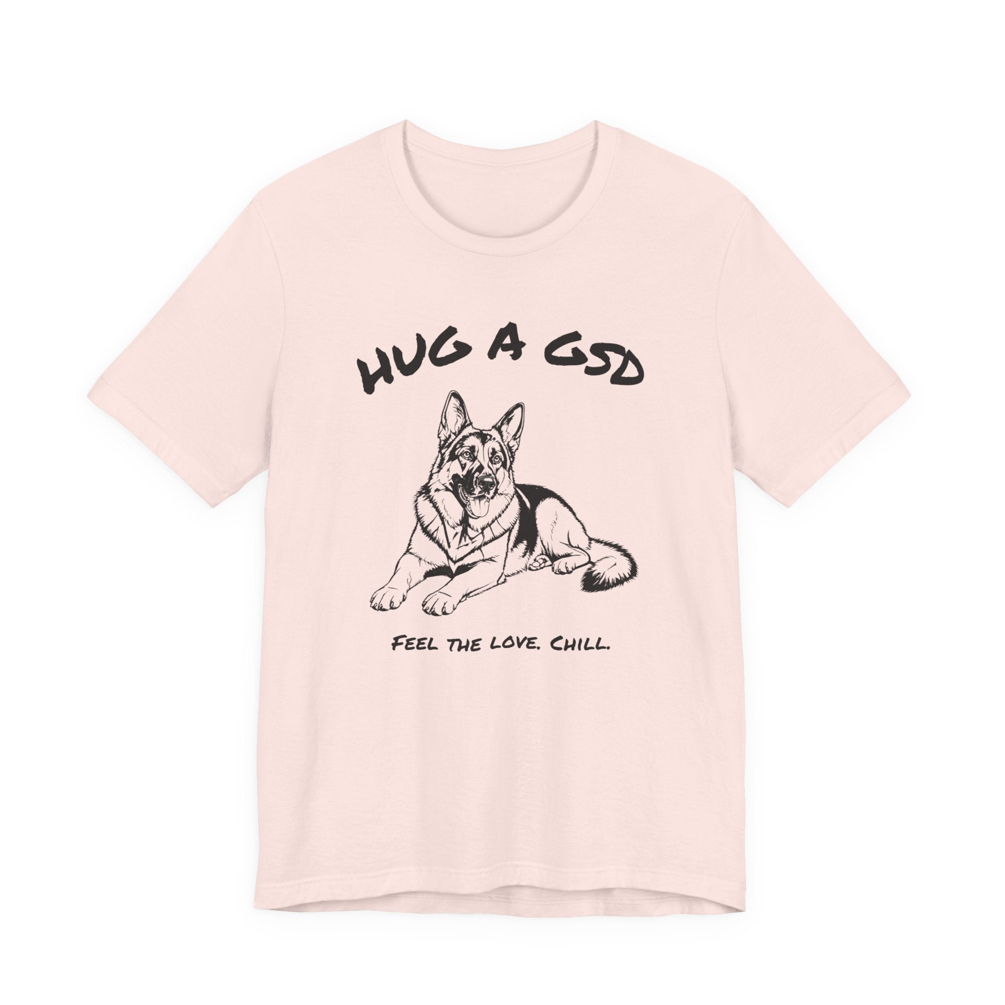 German Shepherd T Shirt | Hug a GSD