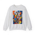 Italian Greyhound Sweatshirt | Living Work of Art Collection | Cubist Style