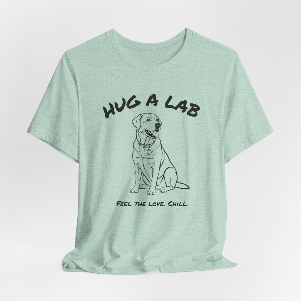 Labrador Retriever T Shirt | Hug a Lab