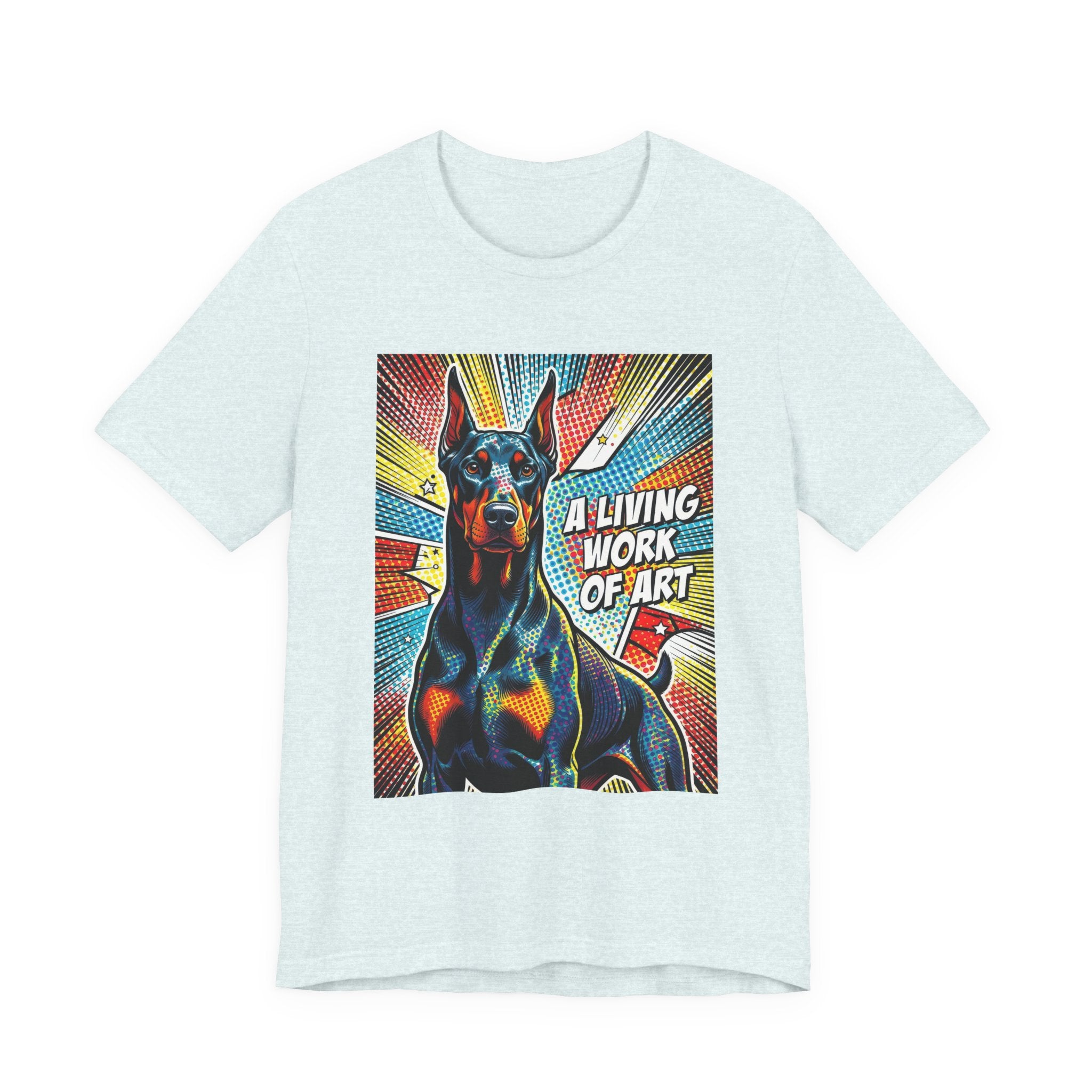 Doberman Pinscher T Shirt | Living Work of Art Collection | Pop Art