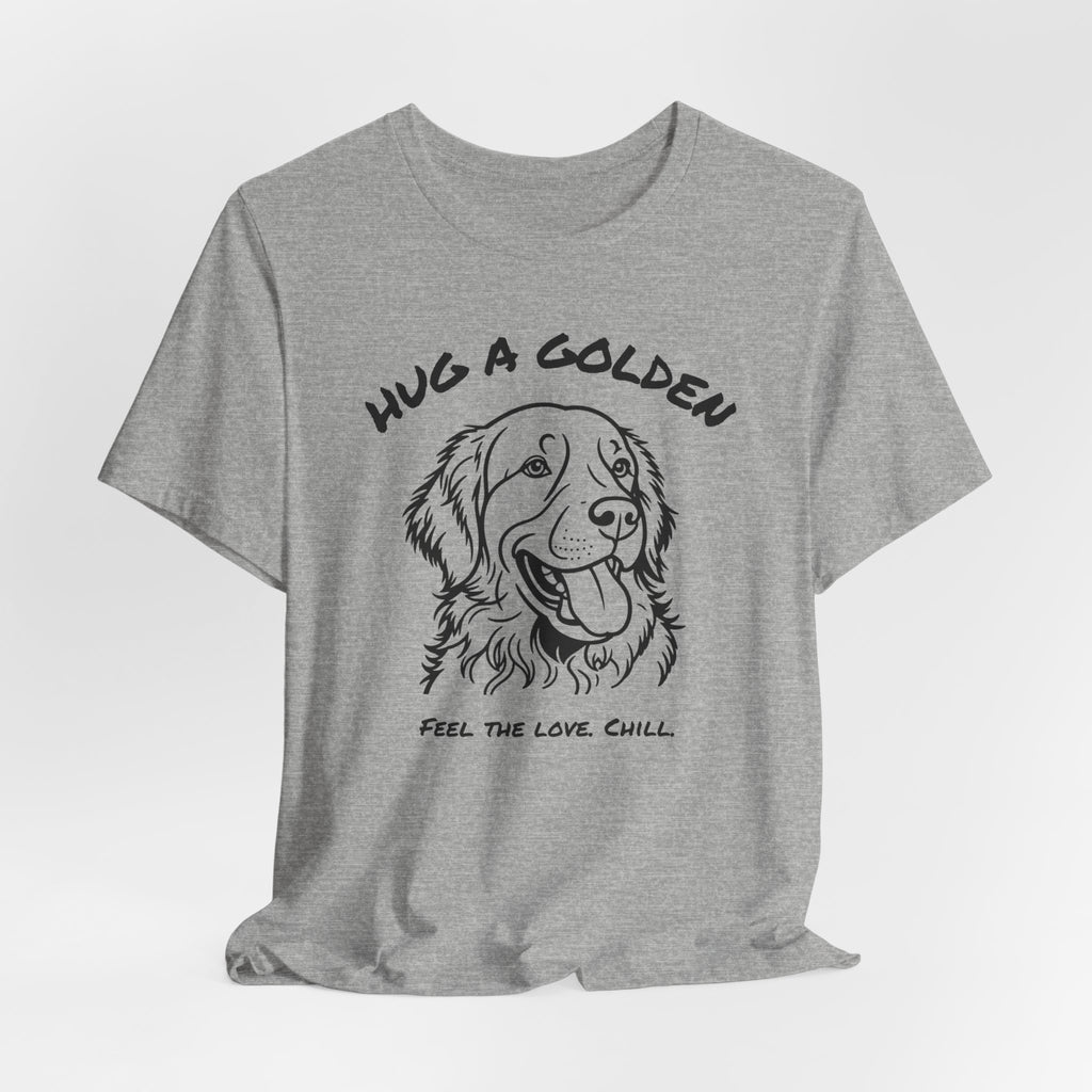 Golden Retriever T Shirt | Hug a Golden