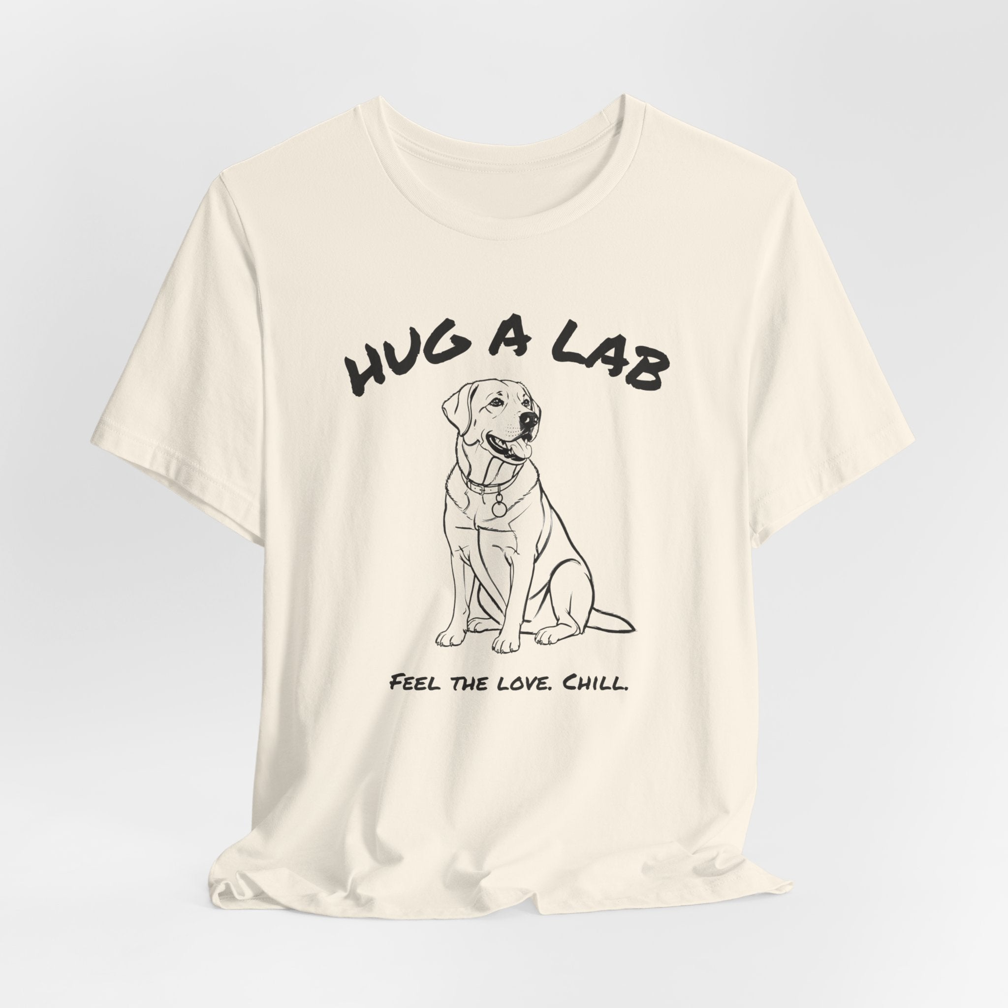 Labrador Retriever T Shirt | Hug a Lab