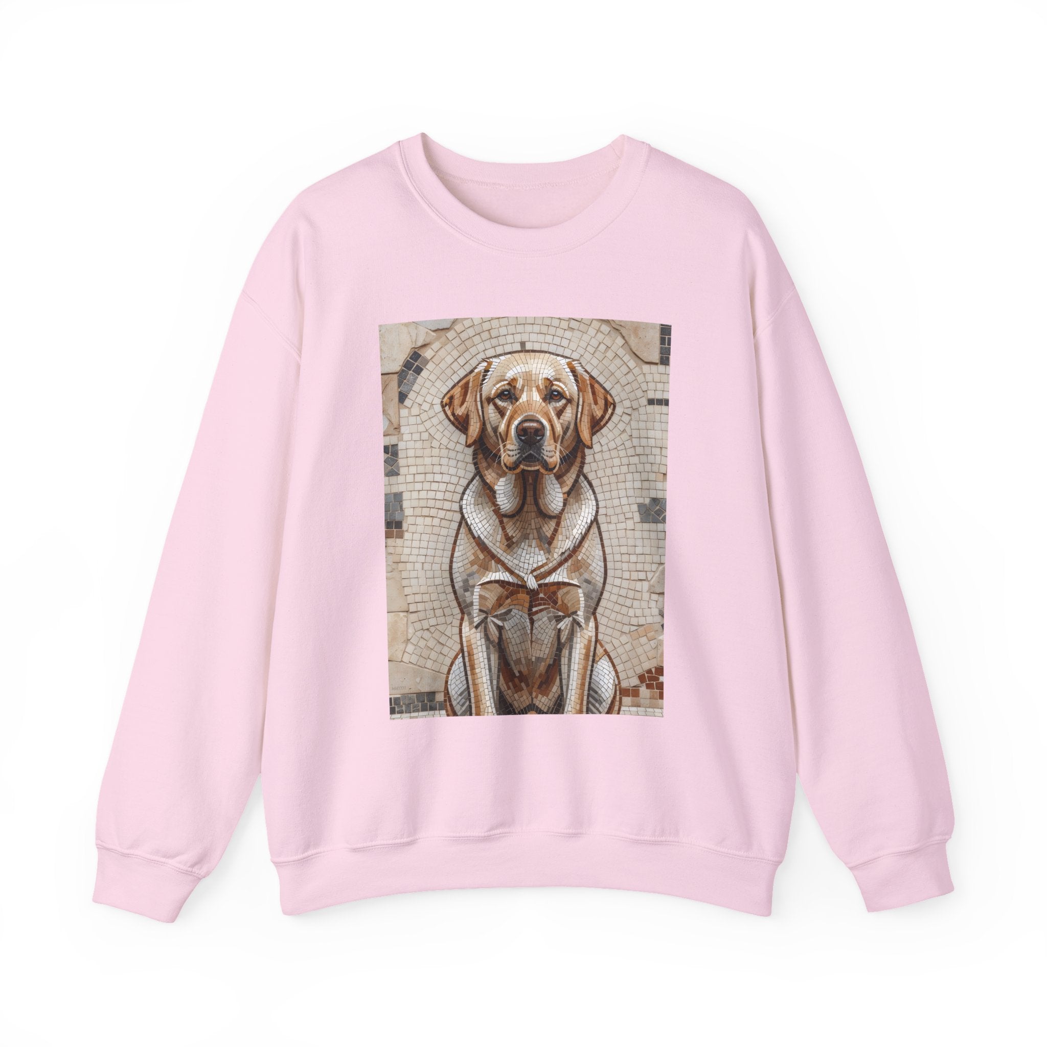 Labrador Retriever Sweatshirt | Living Work of Art Collection | Mosaic Style