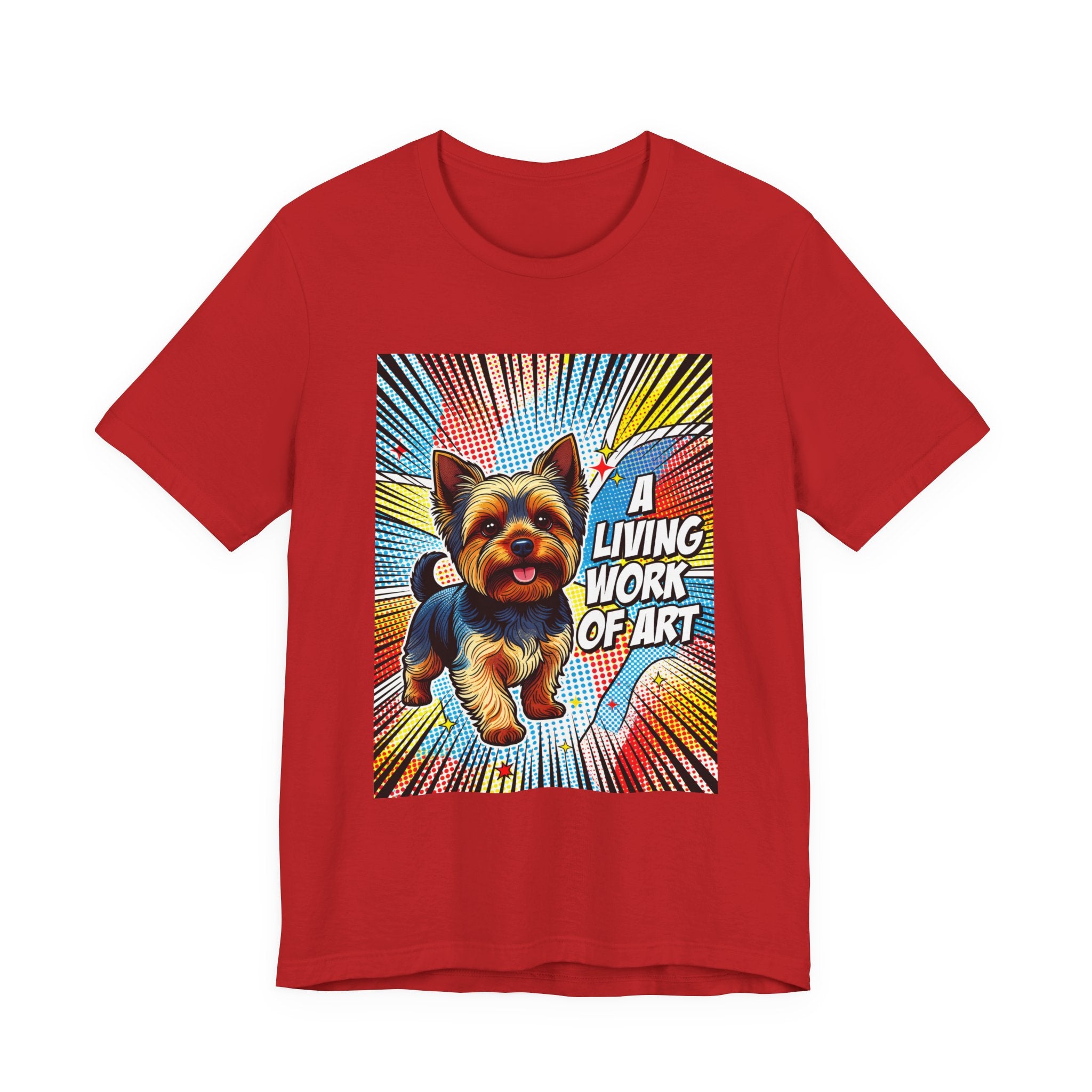 Yorkshire Terrier T Shirt | Living Work of Art Collection | Pop Art