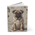 Pug Notebook | Living Work of Art Collection | Mosaic Style