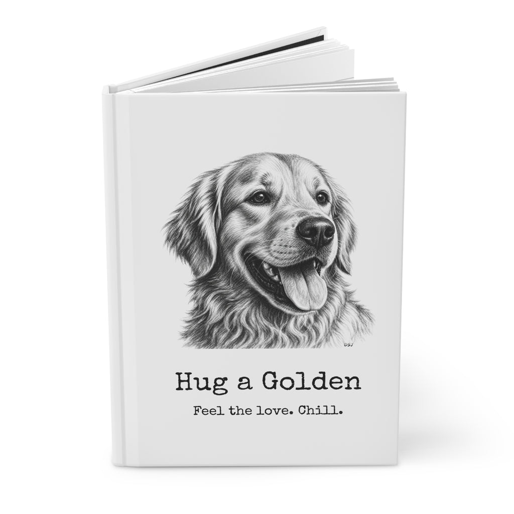 Golden Retriever Notebook | Hug a Golden